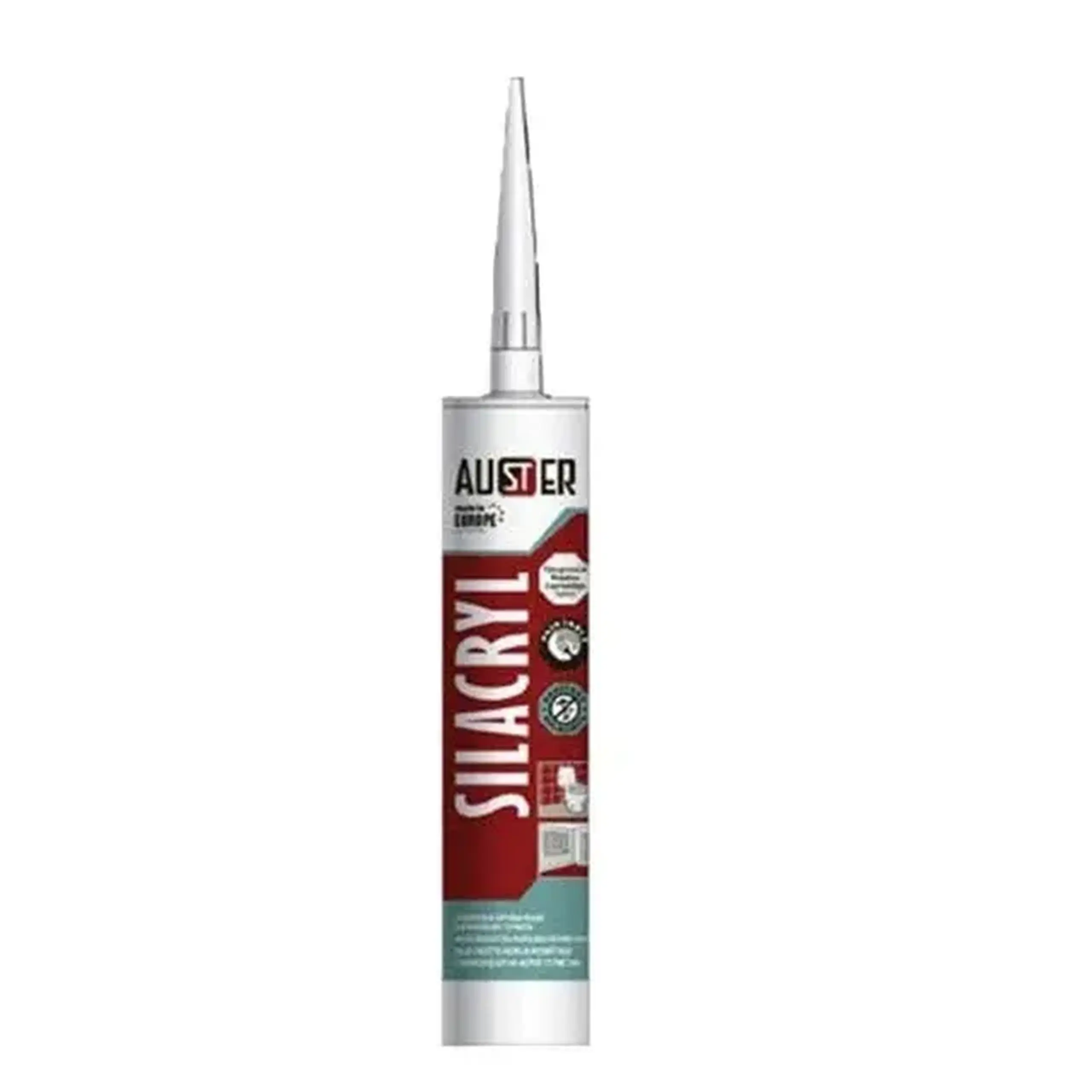 Ermetic acrilat alb Auster ACRYL 280 ml alb