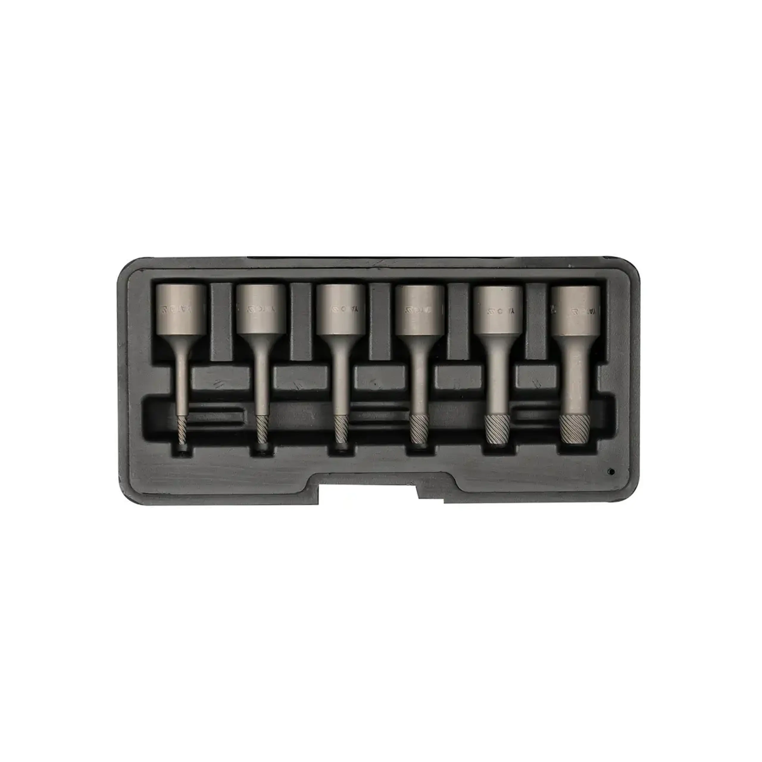 Set extractoare șuruburi rupte 0 - 14 mm Yato - Dimensiuni (L x W x H x Ø) 2 - 10 mm