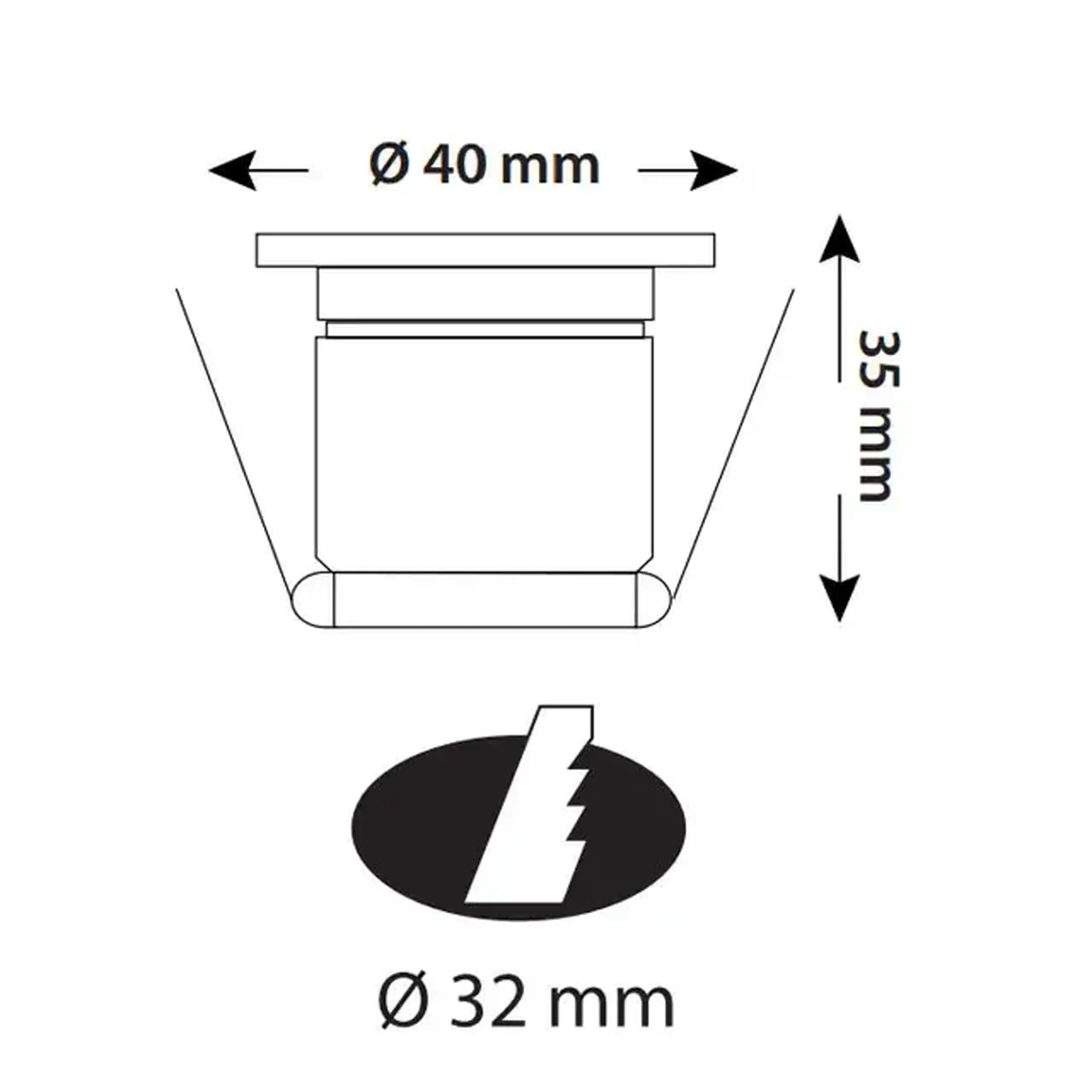 Felinar LED LAURA 1 W LED 4200 K 220 - 240 V IP20 Horoz
