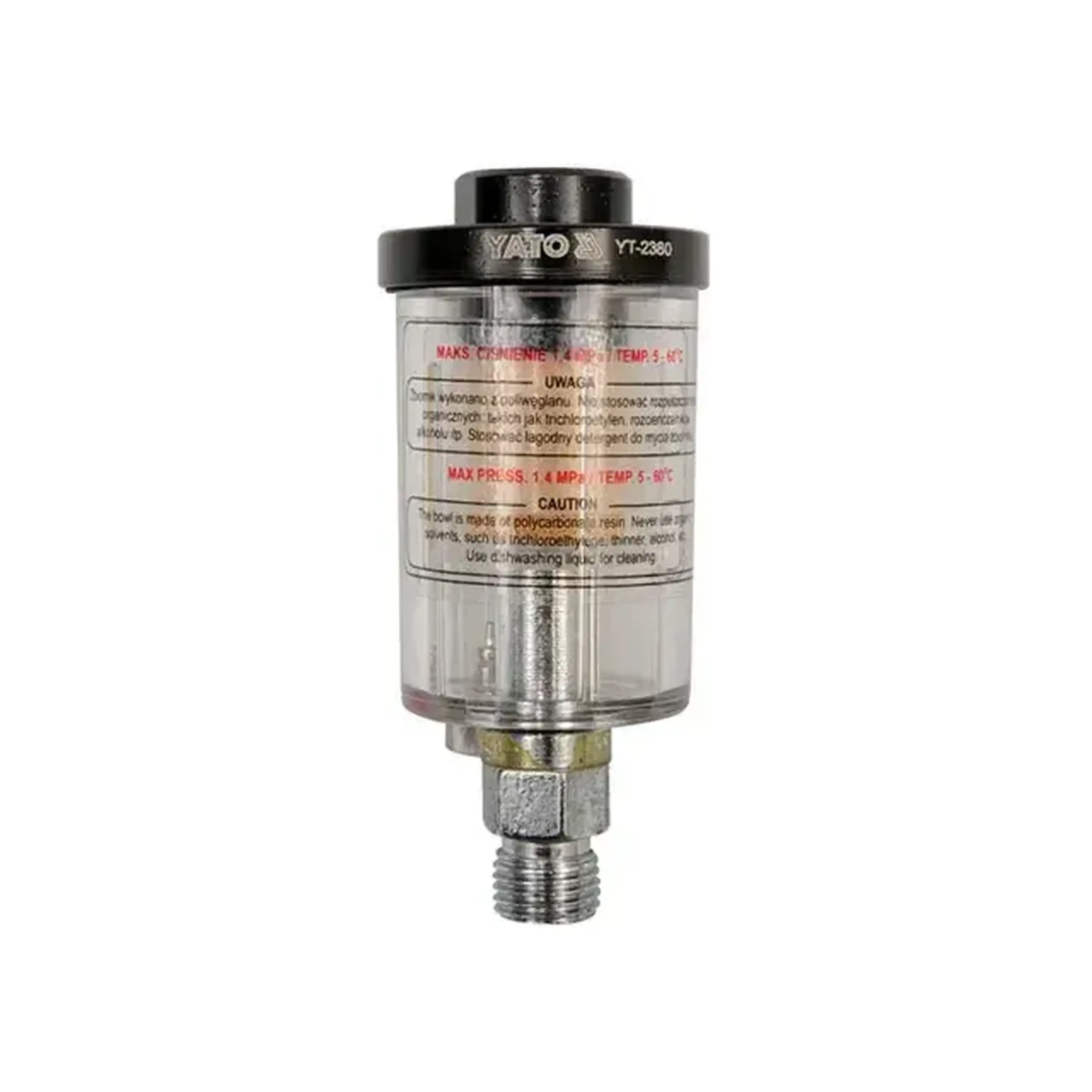 Filtru separator de umiditate YT-2380 1/4'' 1.4 bar Yato