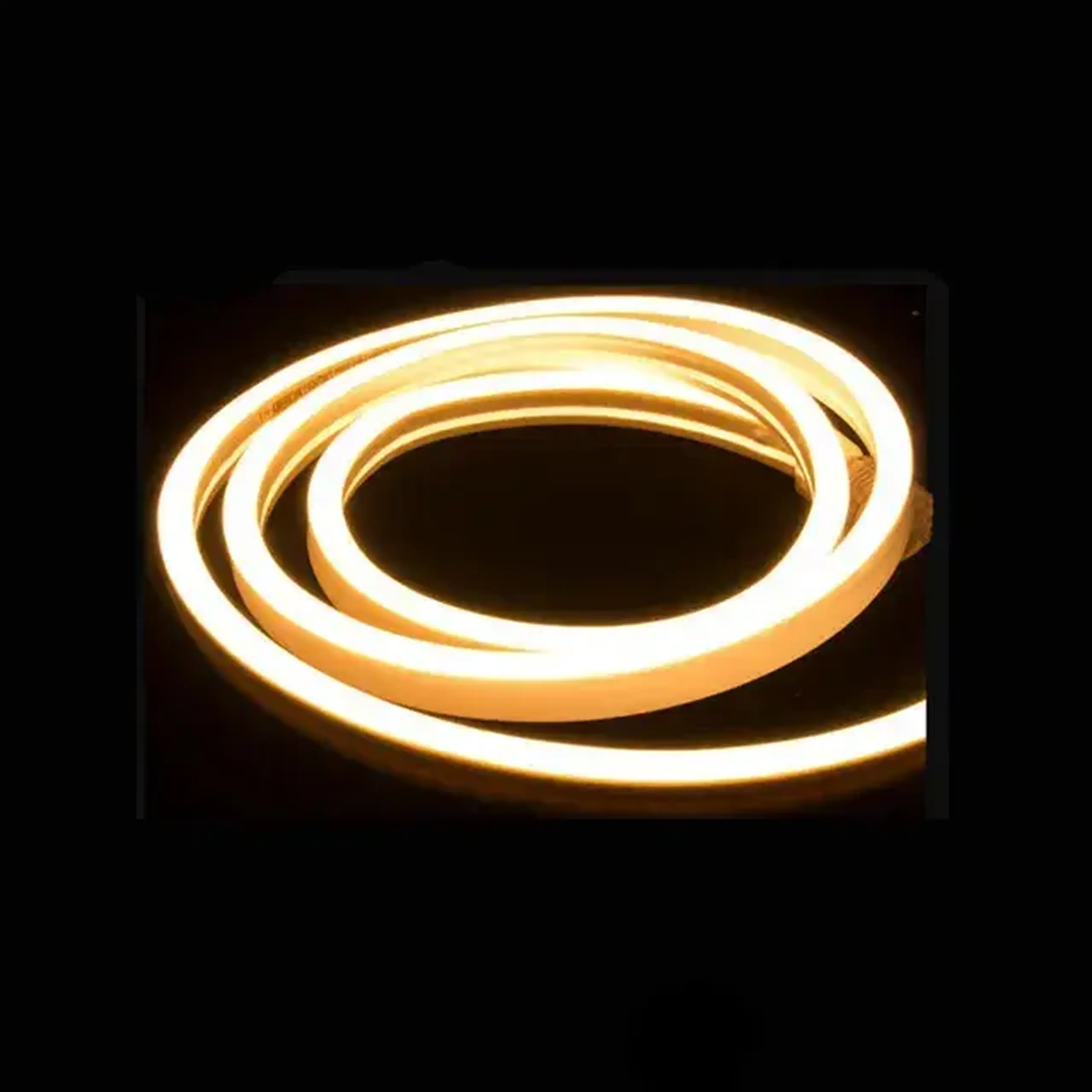 Furtun led neon SMD2835 12.5 W/m 220 - 240 V 1 m 3000 K Elmos IP65 - Alb