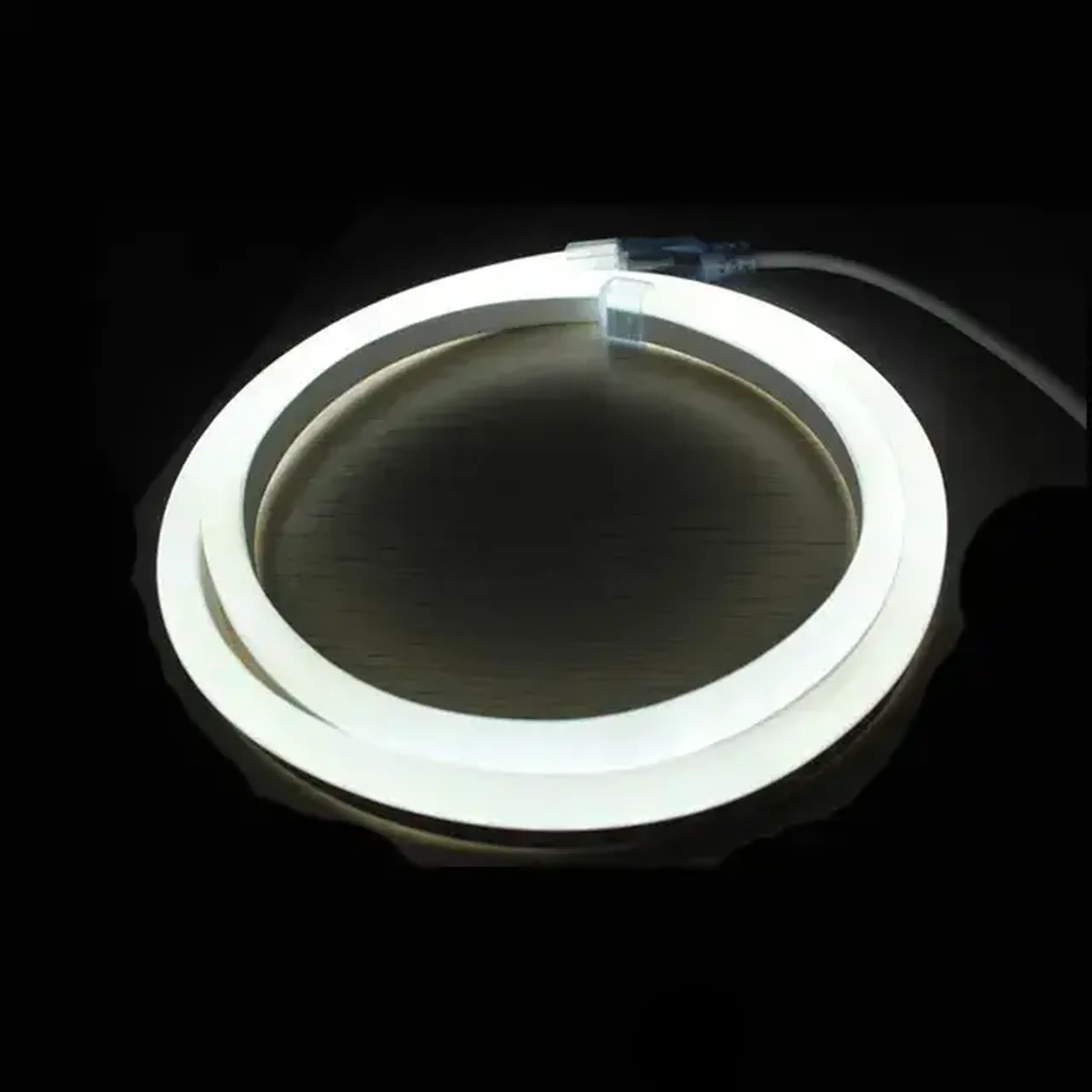Furtun led neon SMD2835 12.5 W/m 220 - 240 V 1 m 3000 K Elmos IP65 - Alb