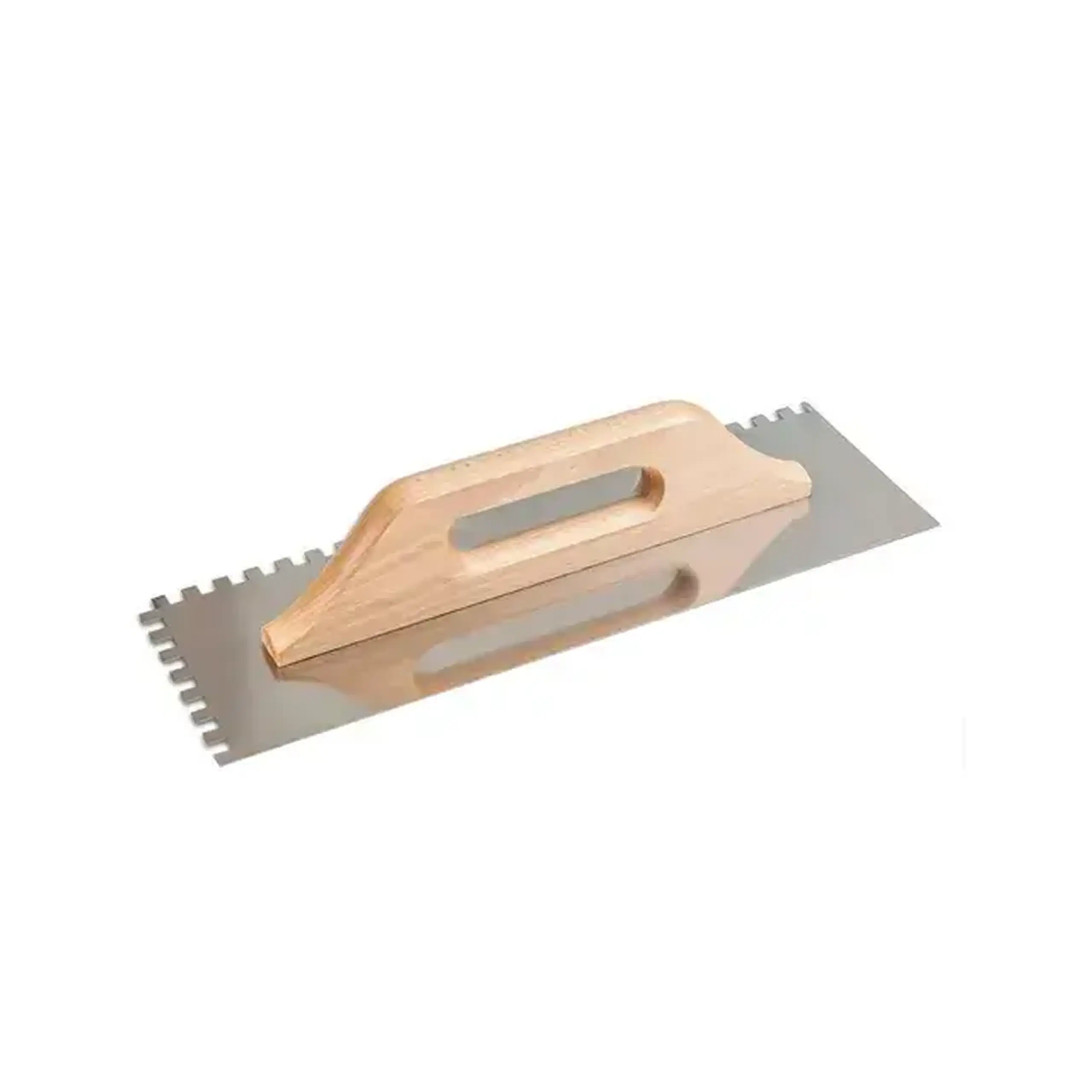 Gletiera dințată cu mâner lemn 380 x 125 mm Vorel - Dimensiuni (L x W x H x Ø) 380 x 125 mm