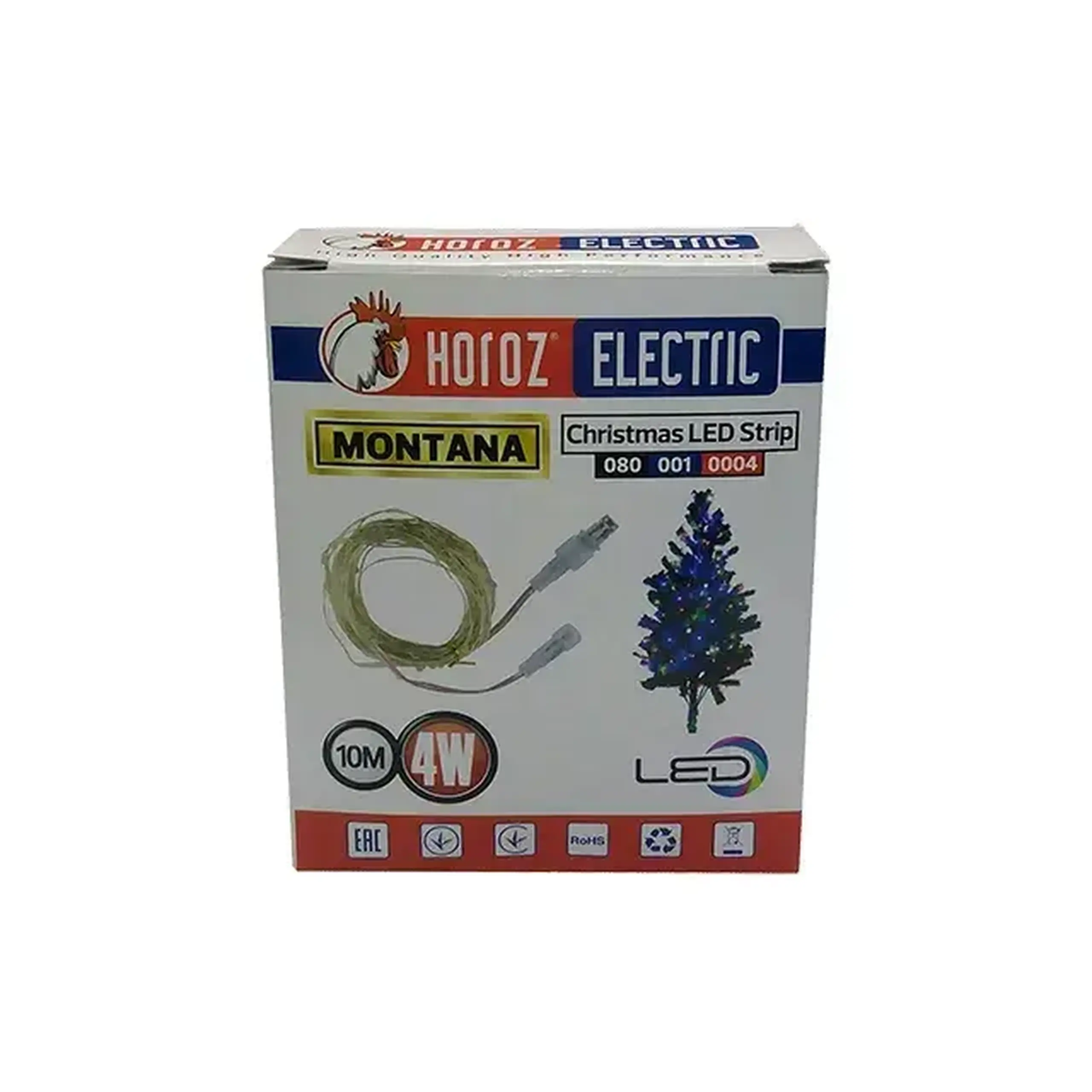 Ghirlandă MONTANA 40 W 10 m 4.5 V DC IP68 LED Horoz - Culoare Multicolor