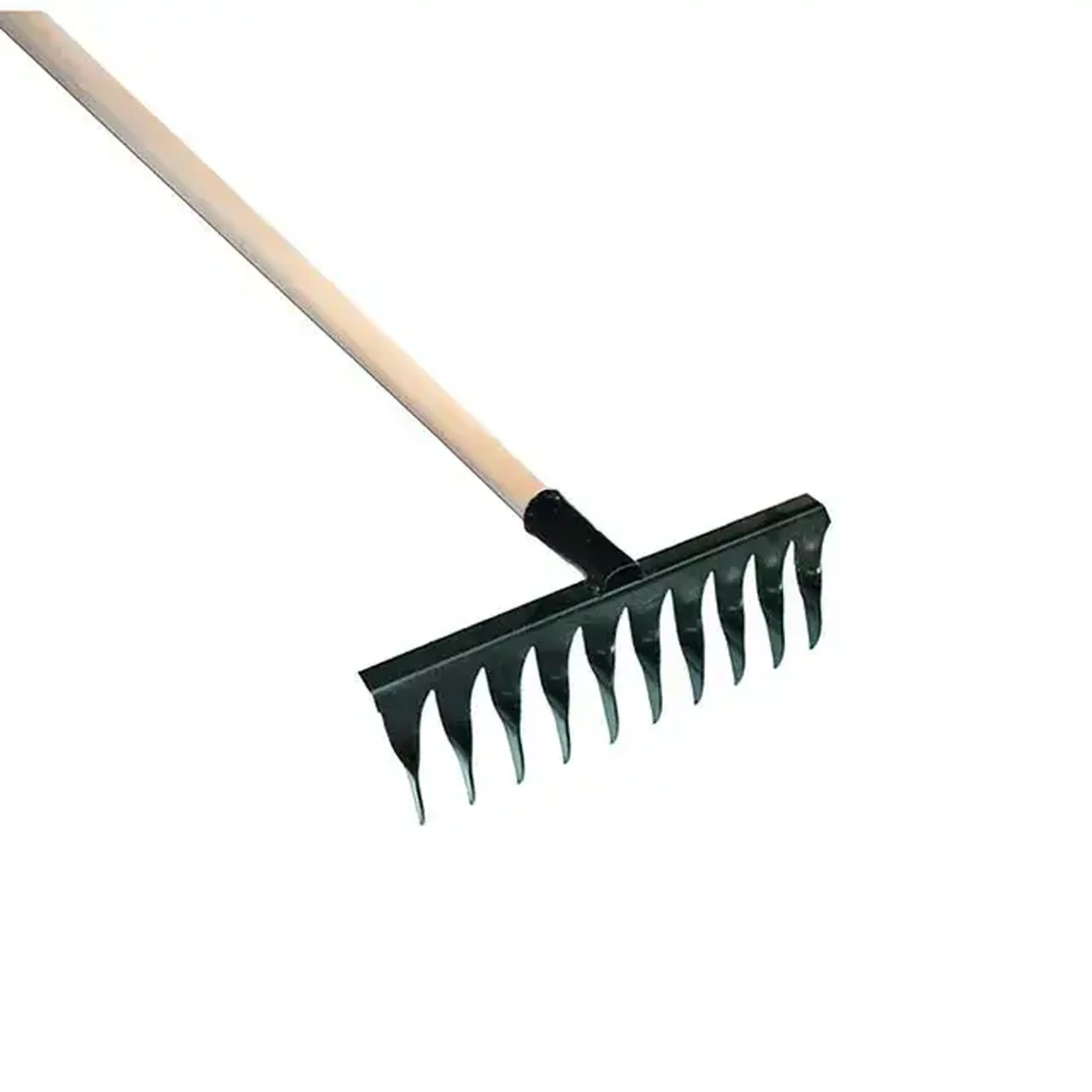 Greblă cu mîner 12 dinți 1.5 m Metal/Lemn