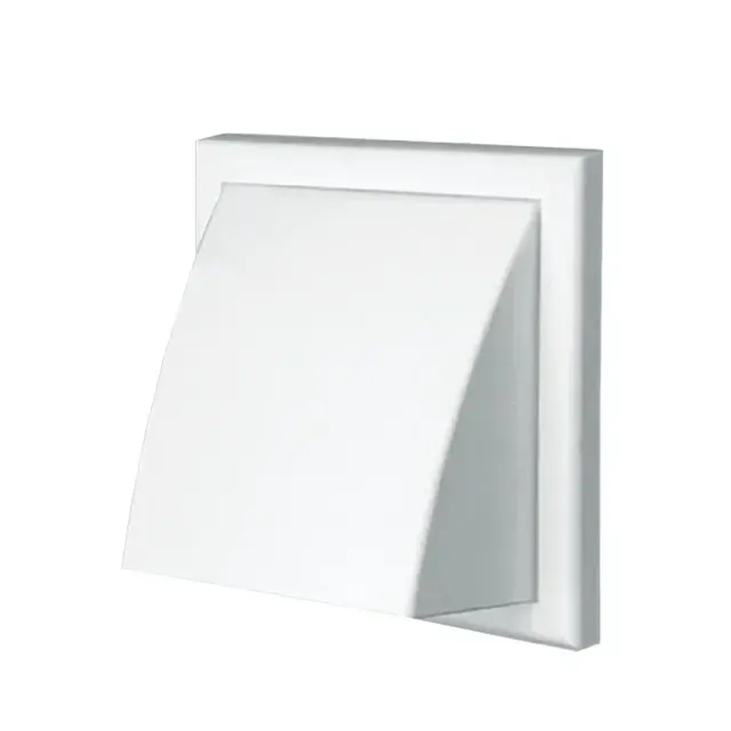 Grilaj de ventilare cu sită Ventika MW122 AZKP 186 x 186 x 125 mm plastic cafeniu