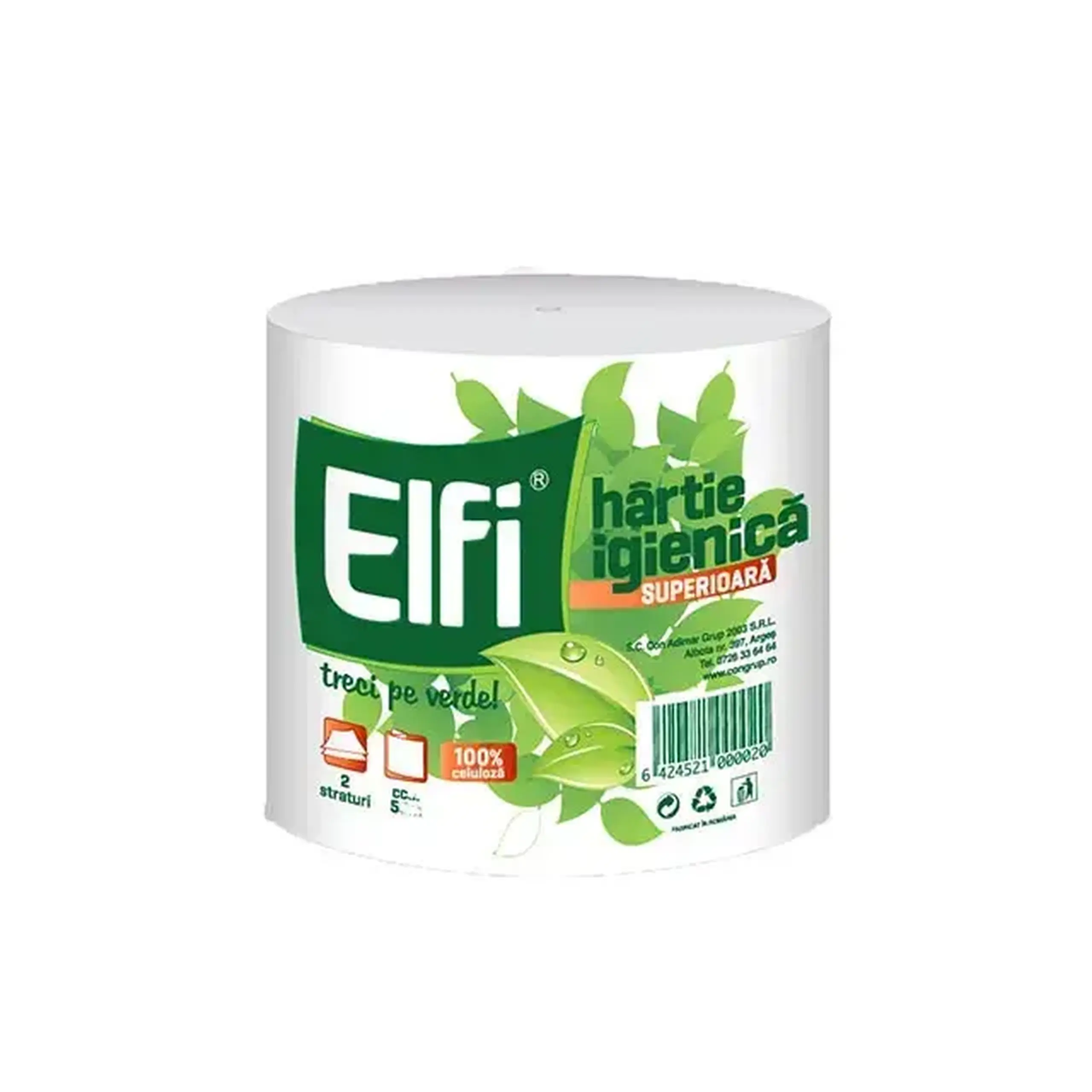 Hârtie igienică ELFI 8 Role 12 x 9.7 cm