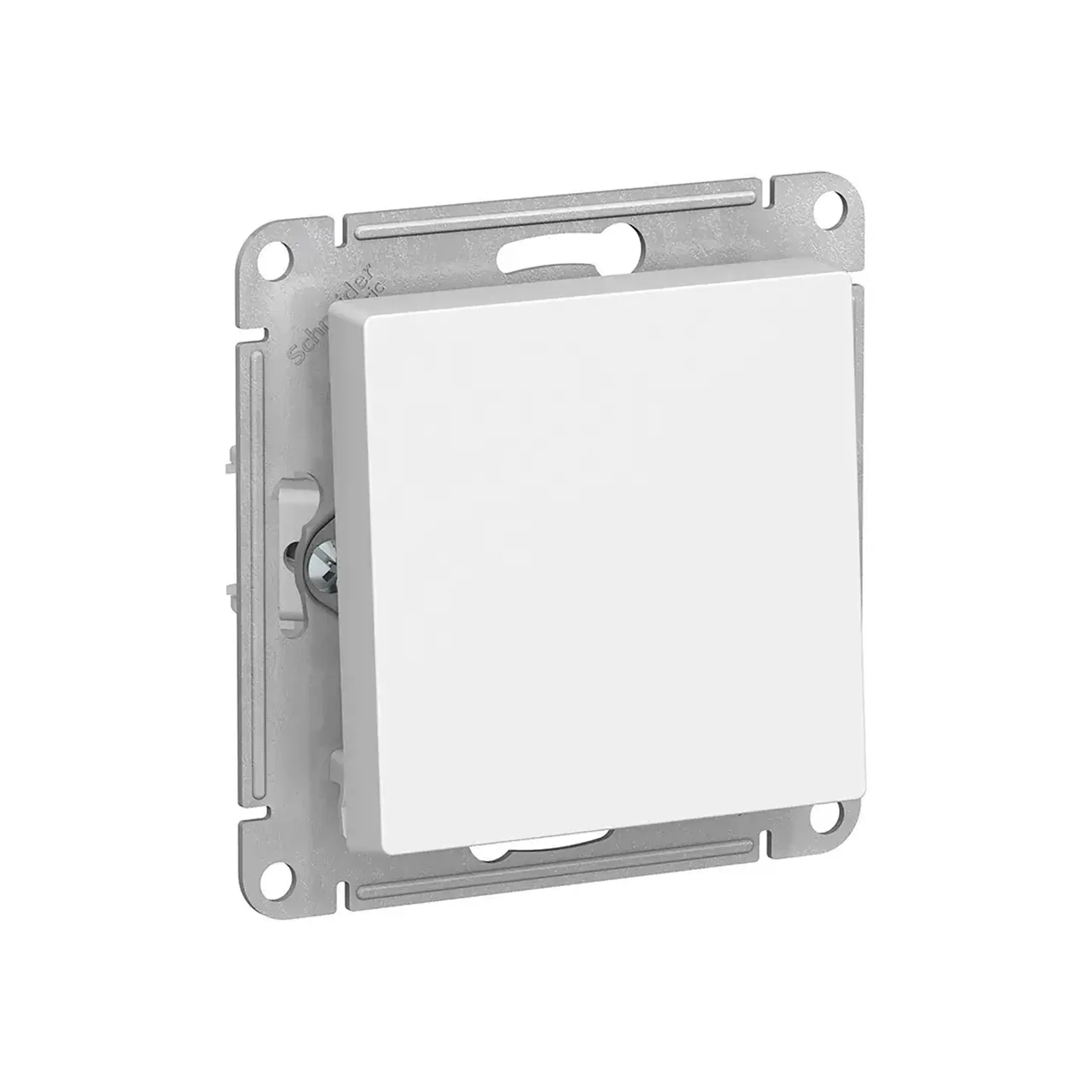Întrerupător unitar atlas Design 10 A 250 V alb Schneider-Electric