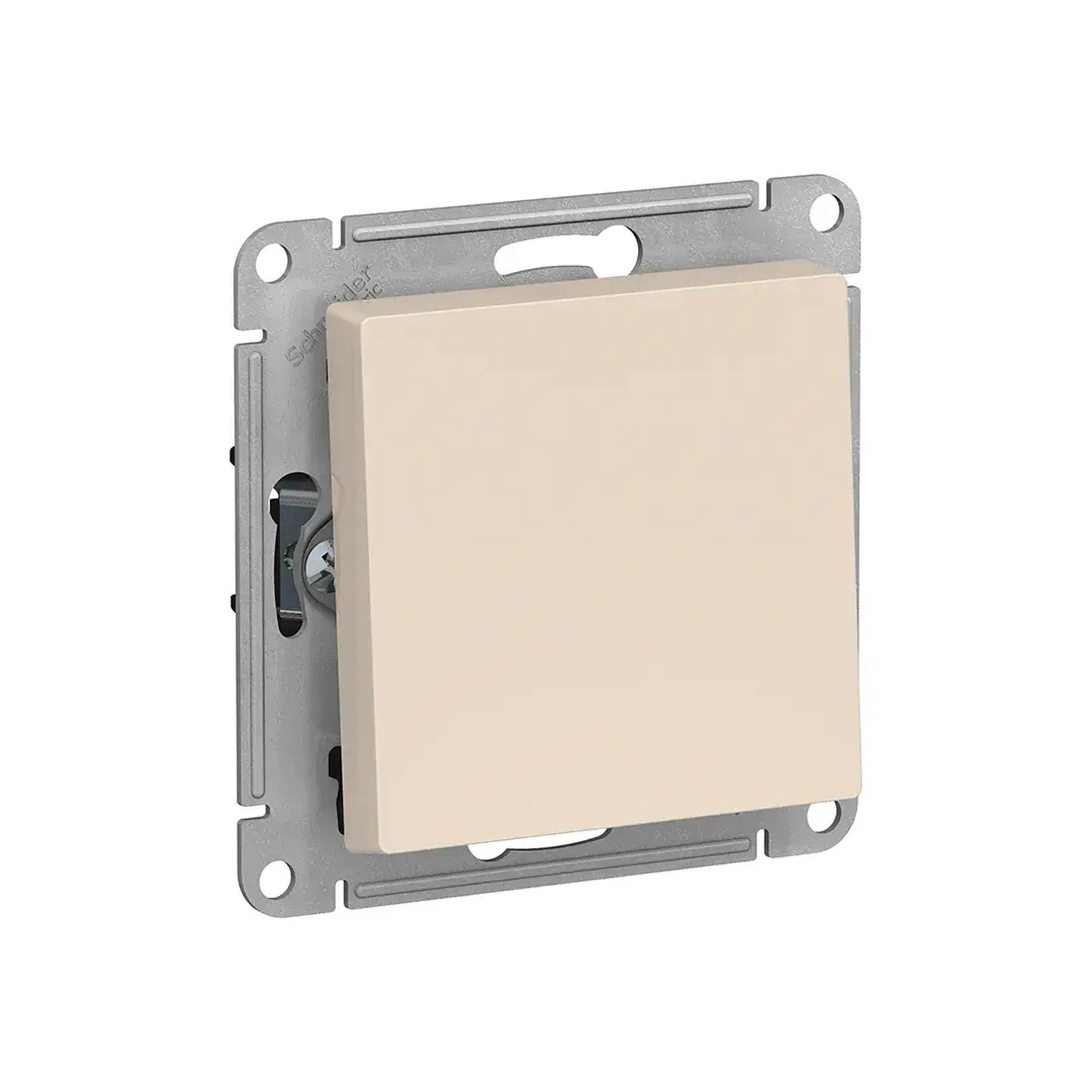 Întrerupător unitar cruce atlas Design 10 A 250 V bej Schneider-Electric