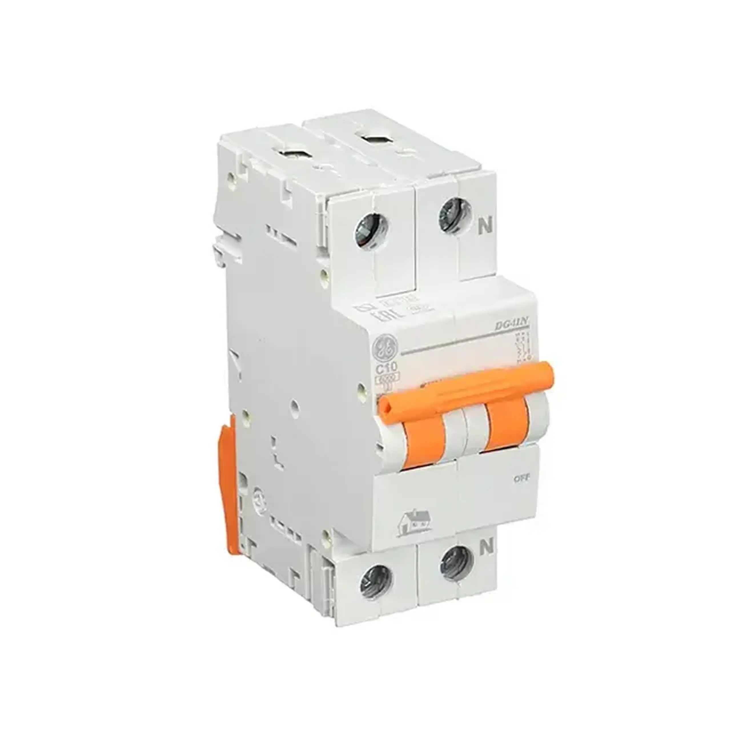 Întreruptor automat magneto-termic GE Power DG41N 2P 10 A 220 - 240 V C