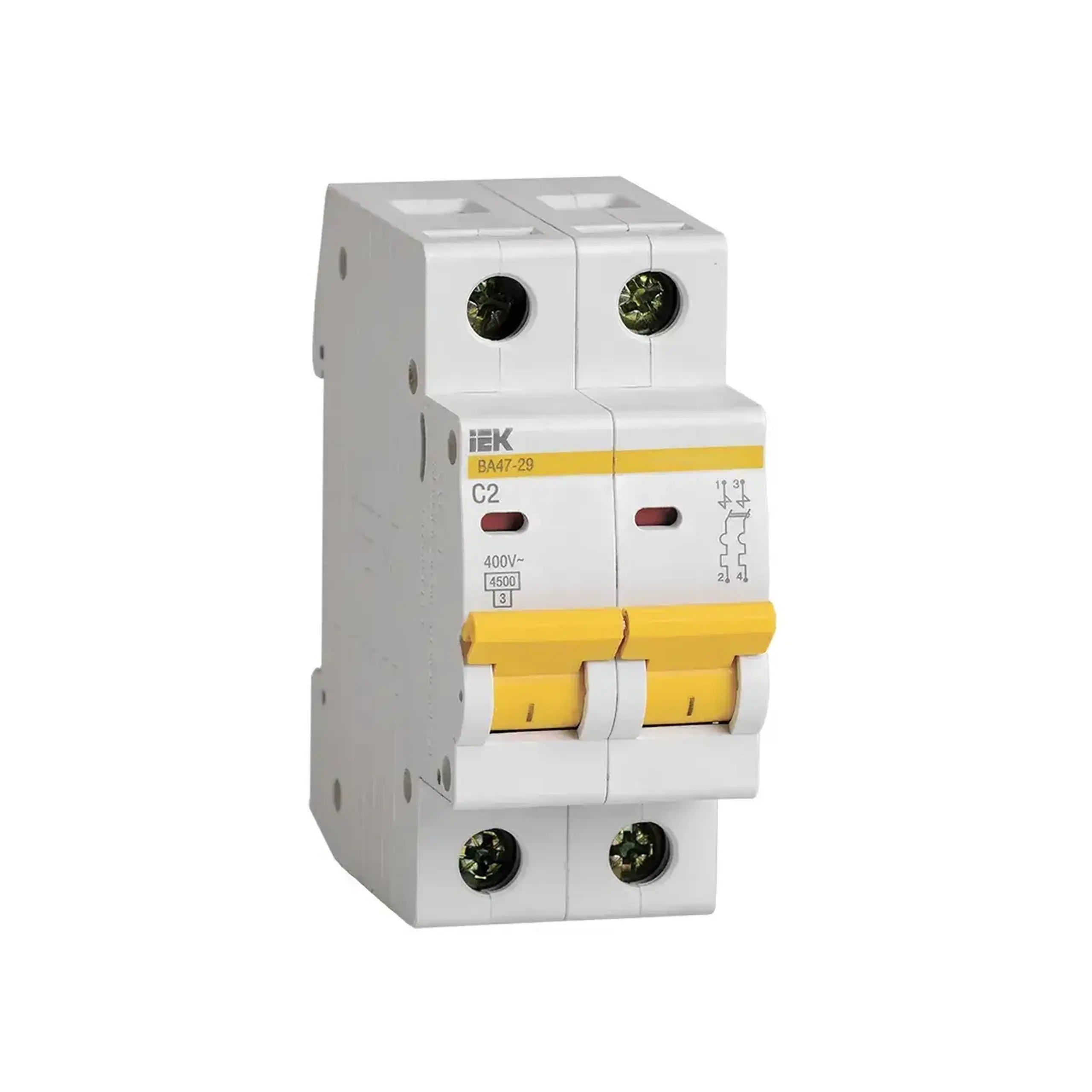 Întreruptor automat IEK VA47-29 3P 1 A 400 V C - 2 A (A) VA47-29