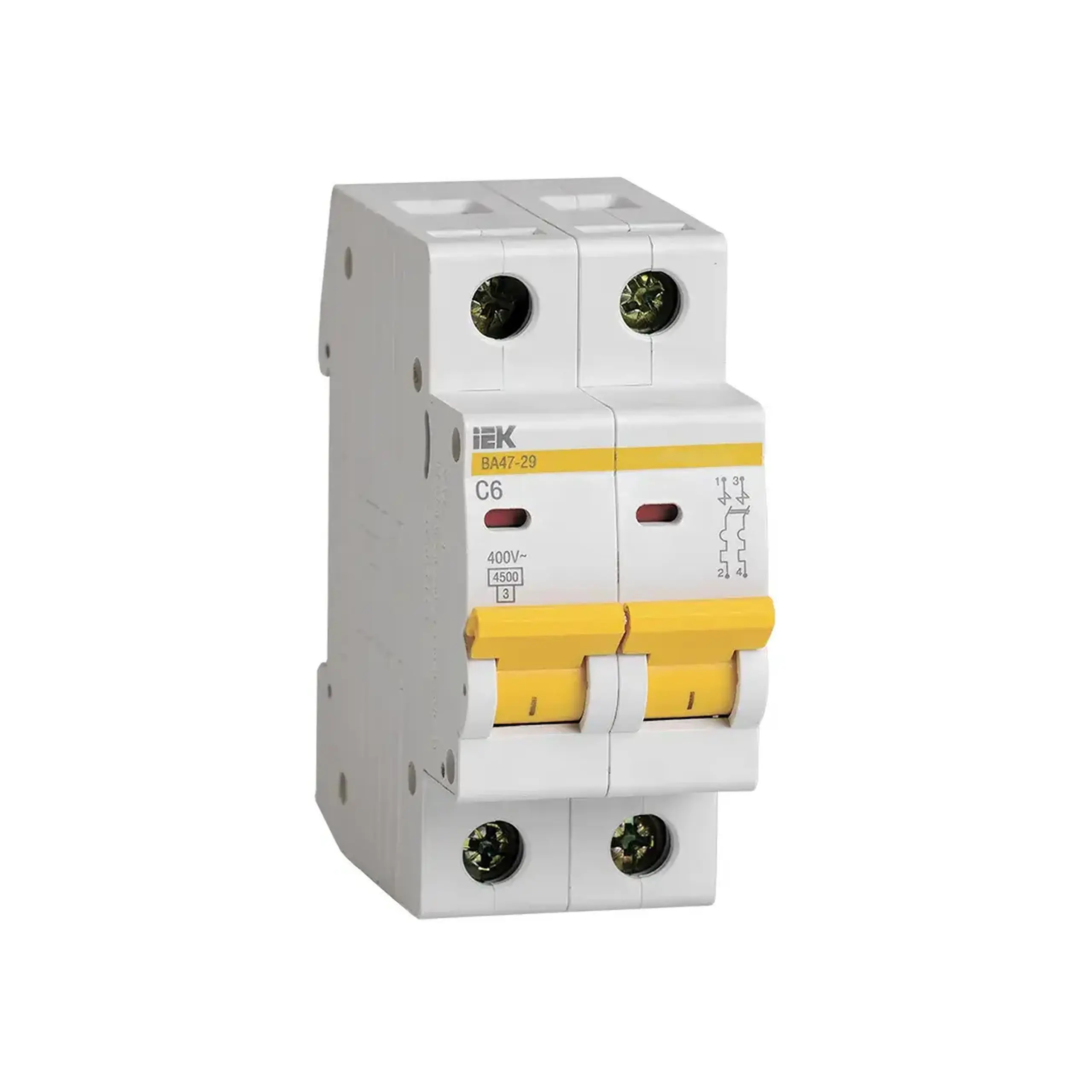 Întreruptor automat IEK VA47-29 3P 1 A 400 V C - 6 A (A) VA47-29