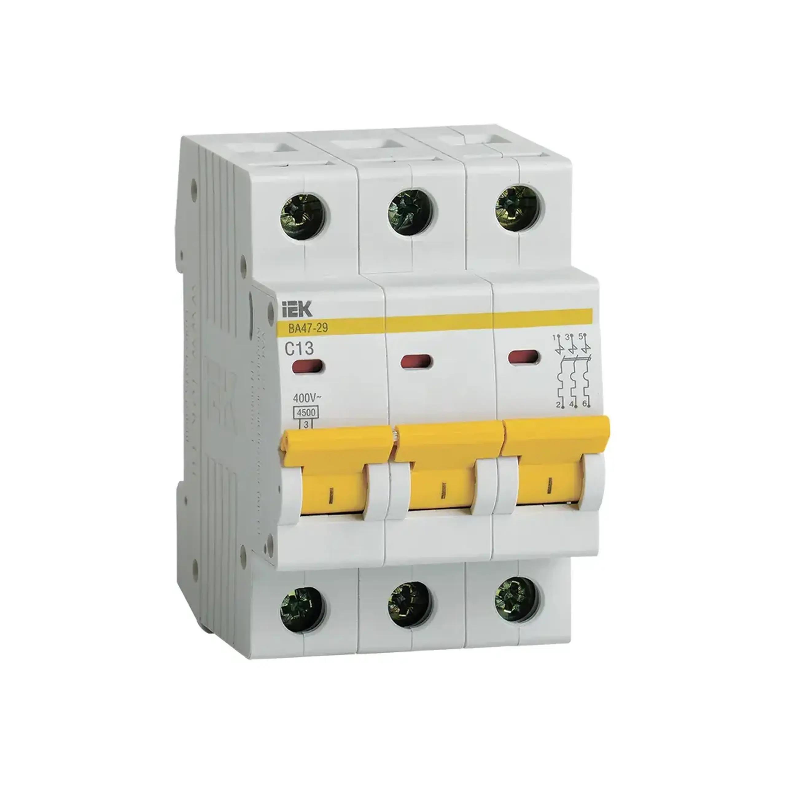 Întreruptor automat IEK VA47-29 3P 1 A 400 V C - 13 A (A) VA47-29