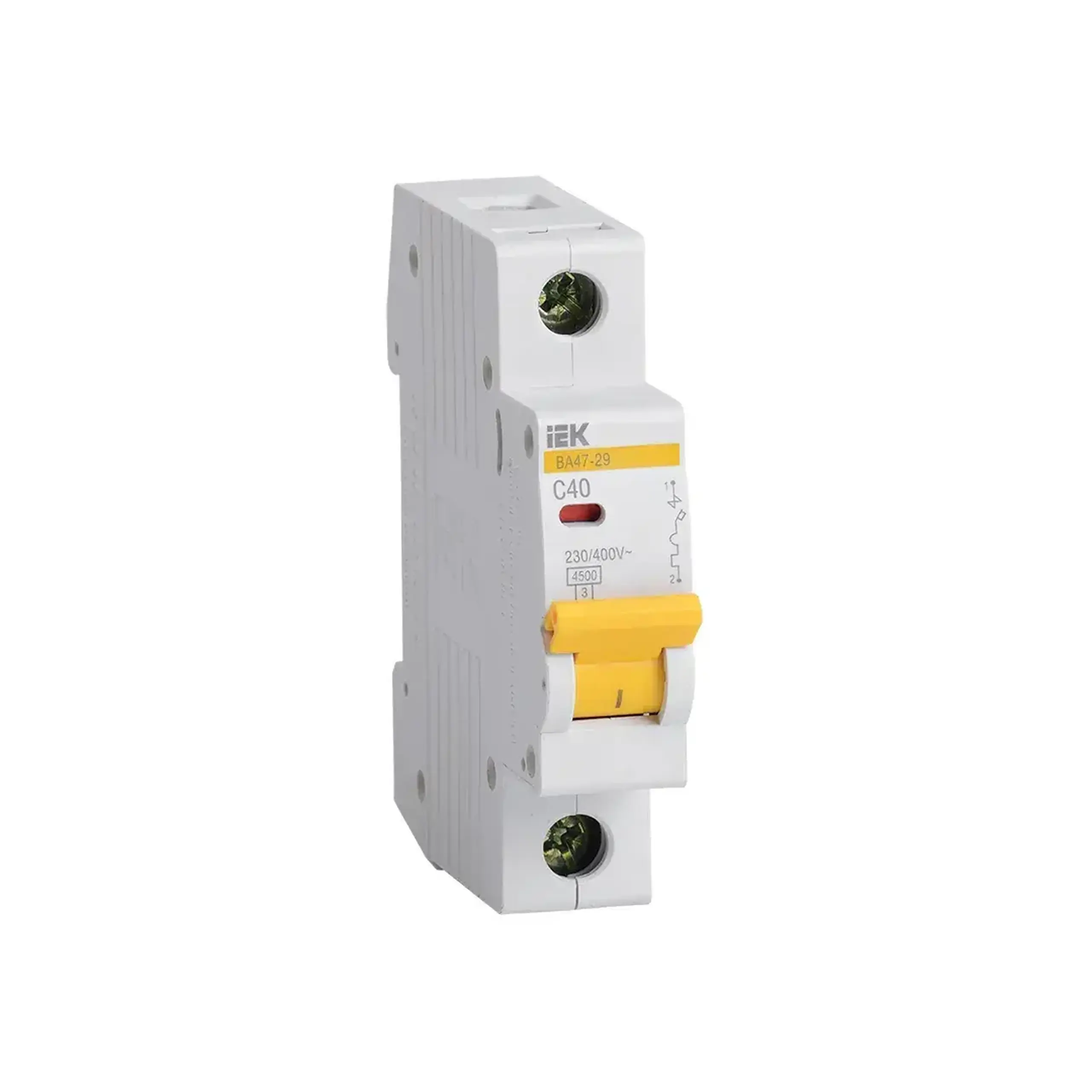 Întreruptor automat VA47-29N 1P+N 6 A 220 - C 40 A (A)