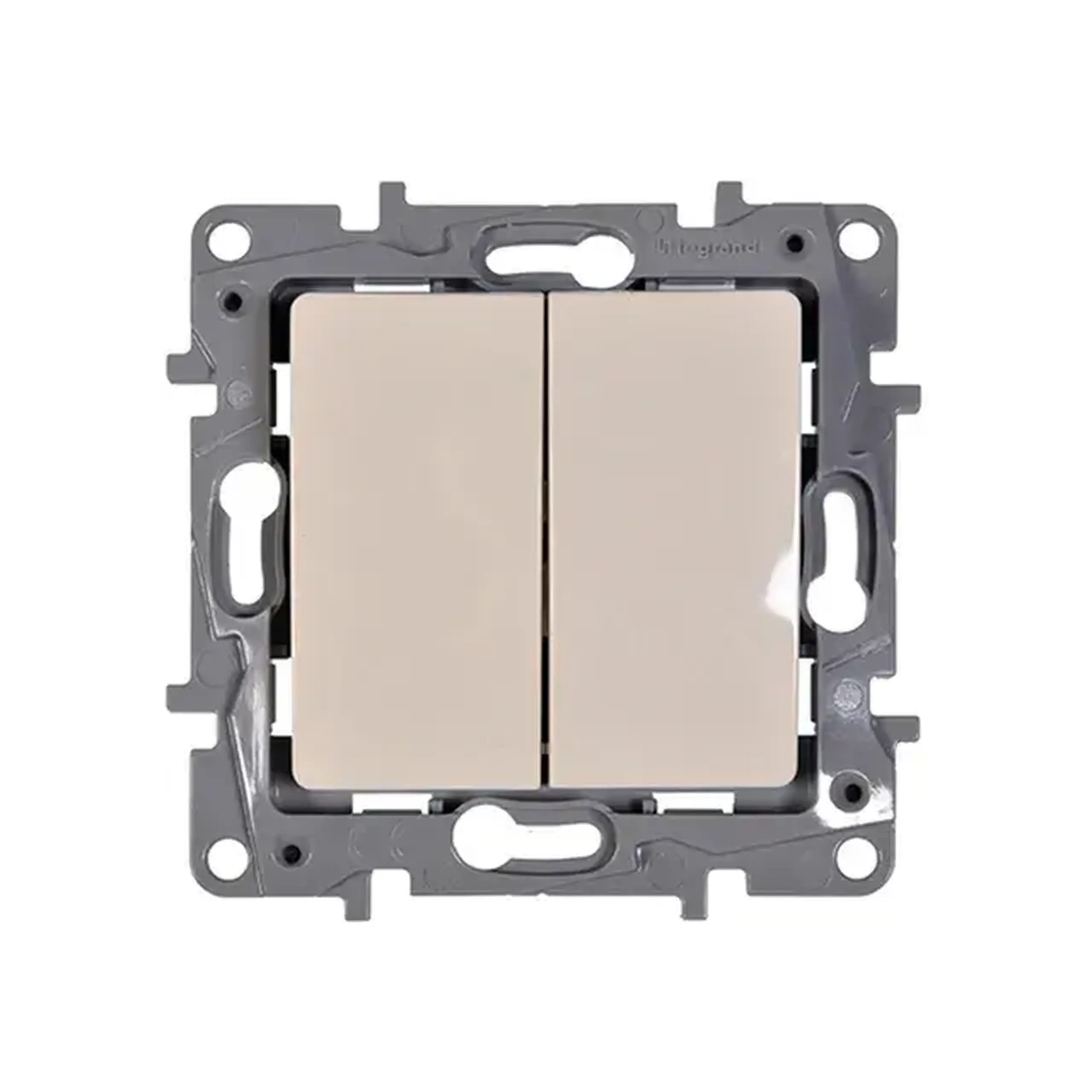 Întrerupător dublu cap scară NILOE 2 10 A 230 - 240 V bej LEGRAND