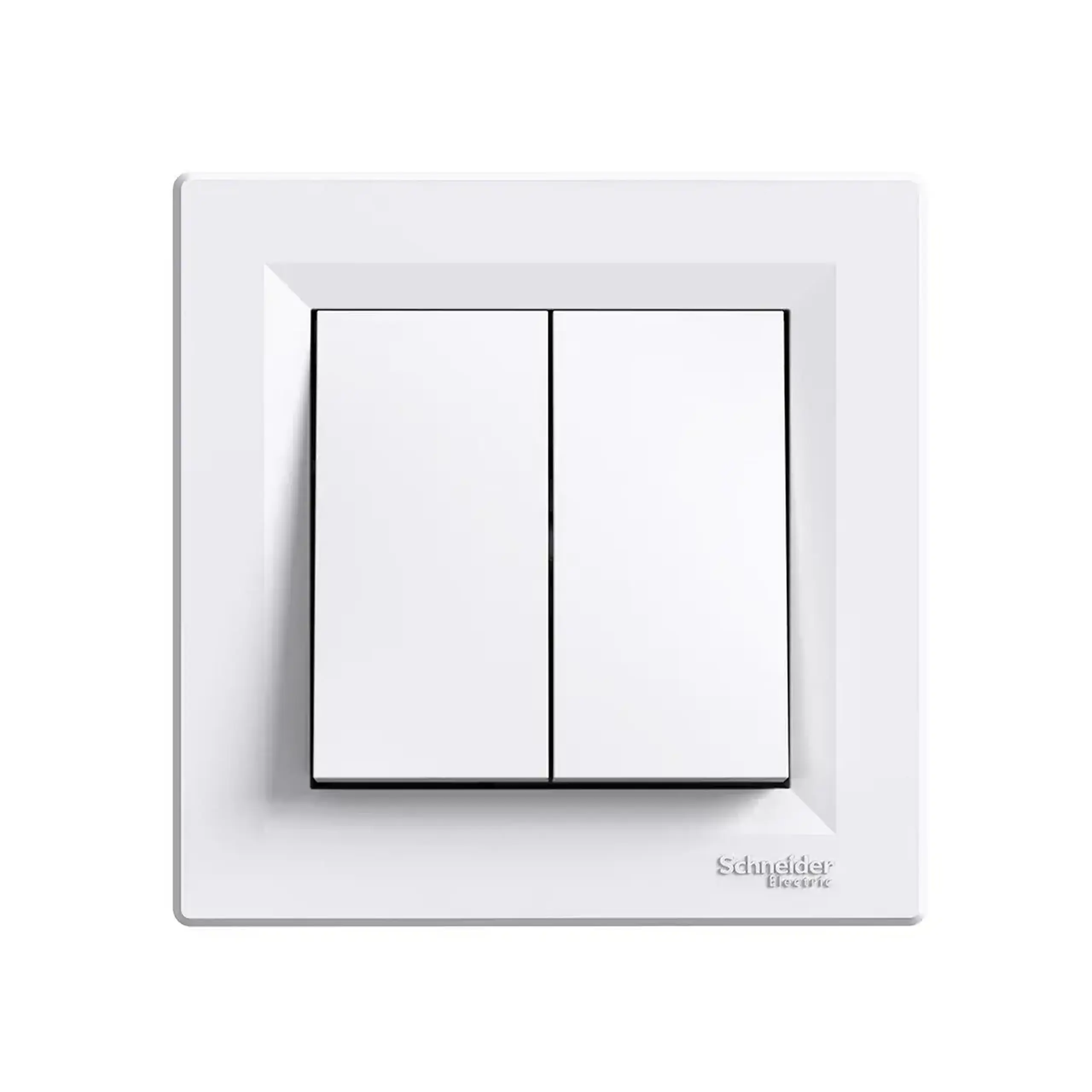Întrerupător dublu EPH0300121 ASFORA 10 A 250 V alb Schneider-Electric