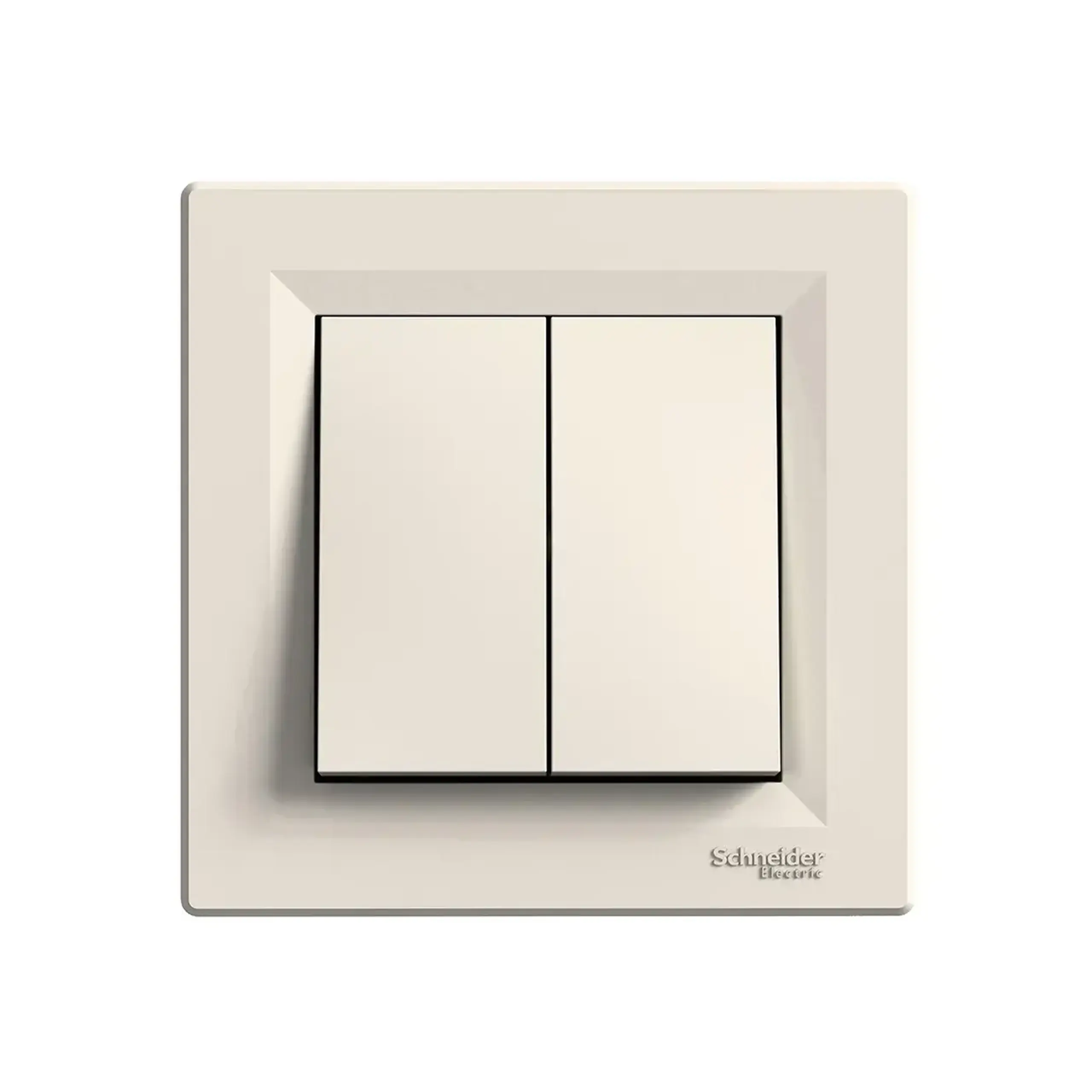 Întrerupător dublu cap scară EPH0600123 ASFORA 10 A 250 V crem Schneider-Electric