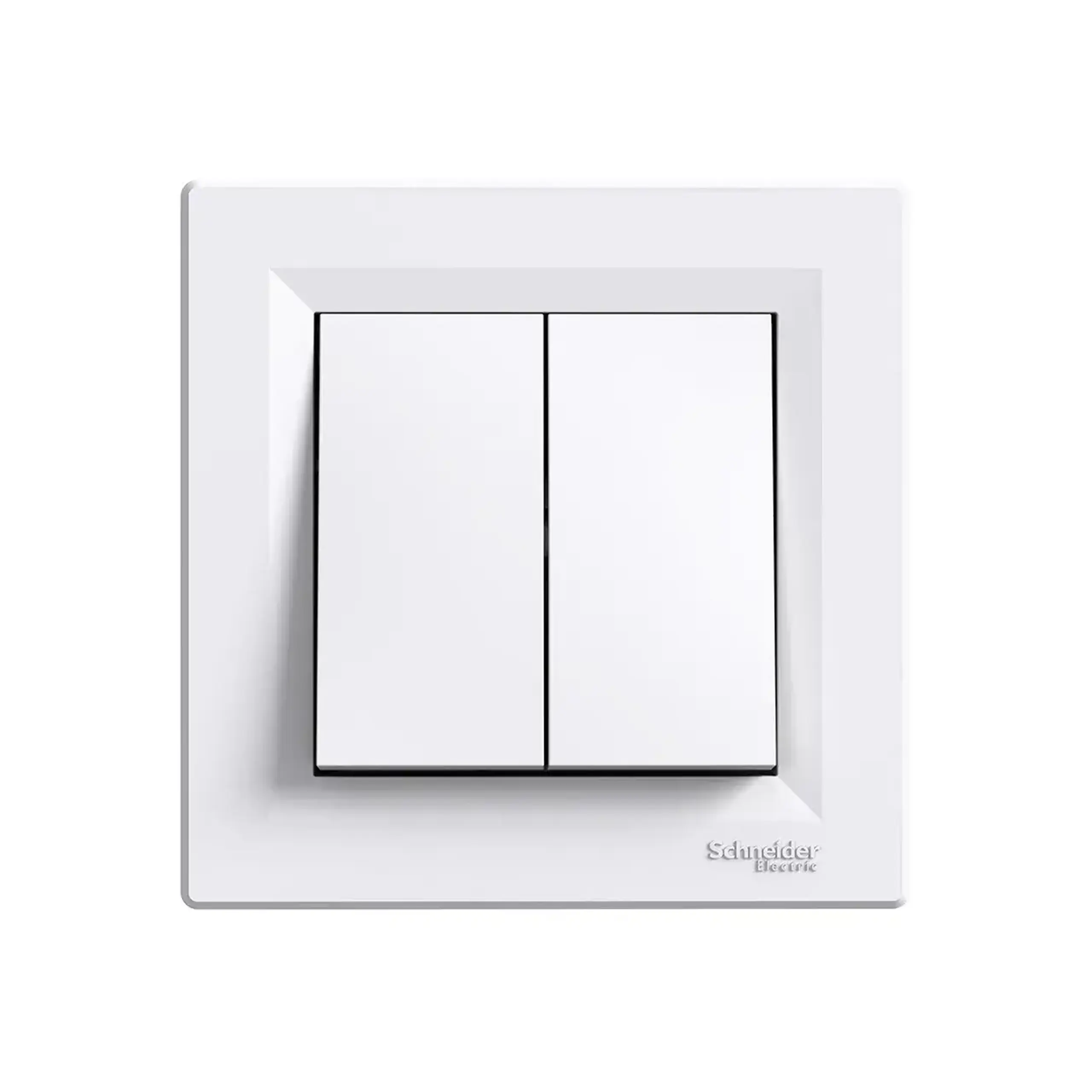 Întrerupător dublu cap scară EPH0600121 ASFORA 10 A 250 V alb Schneider-Electric