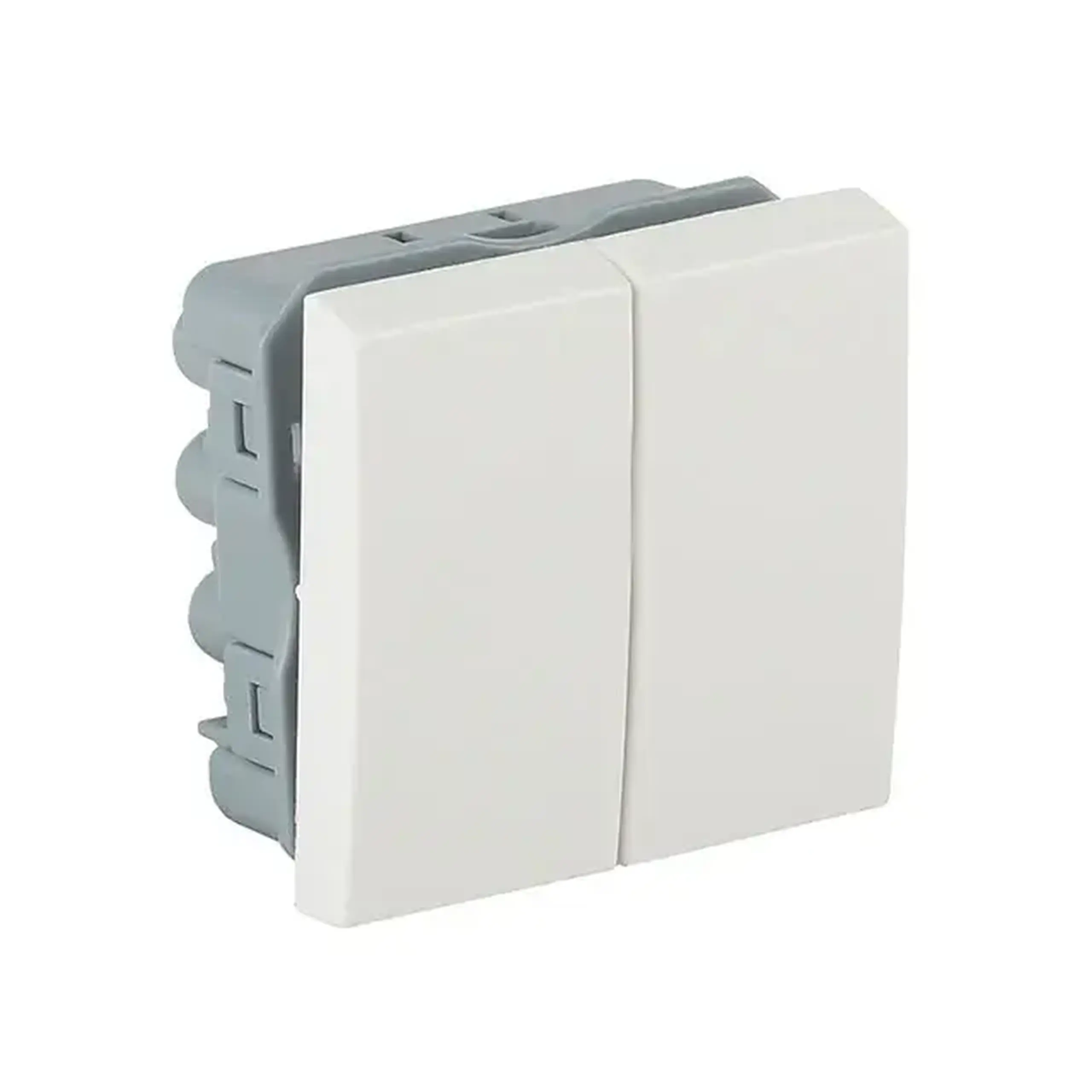 Întrerupător modular 10 A 250 V alb Ruvinil