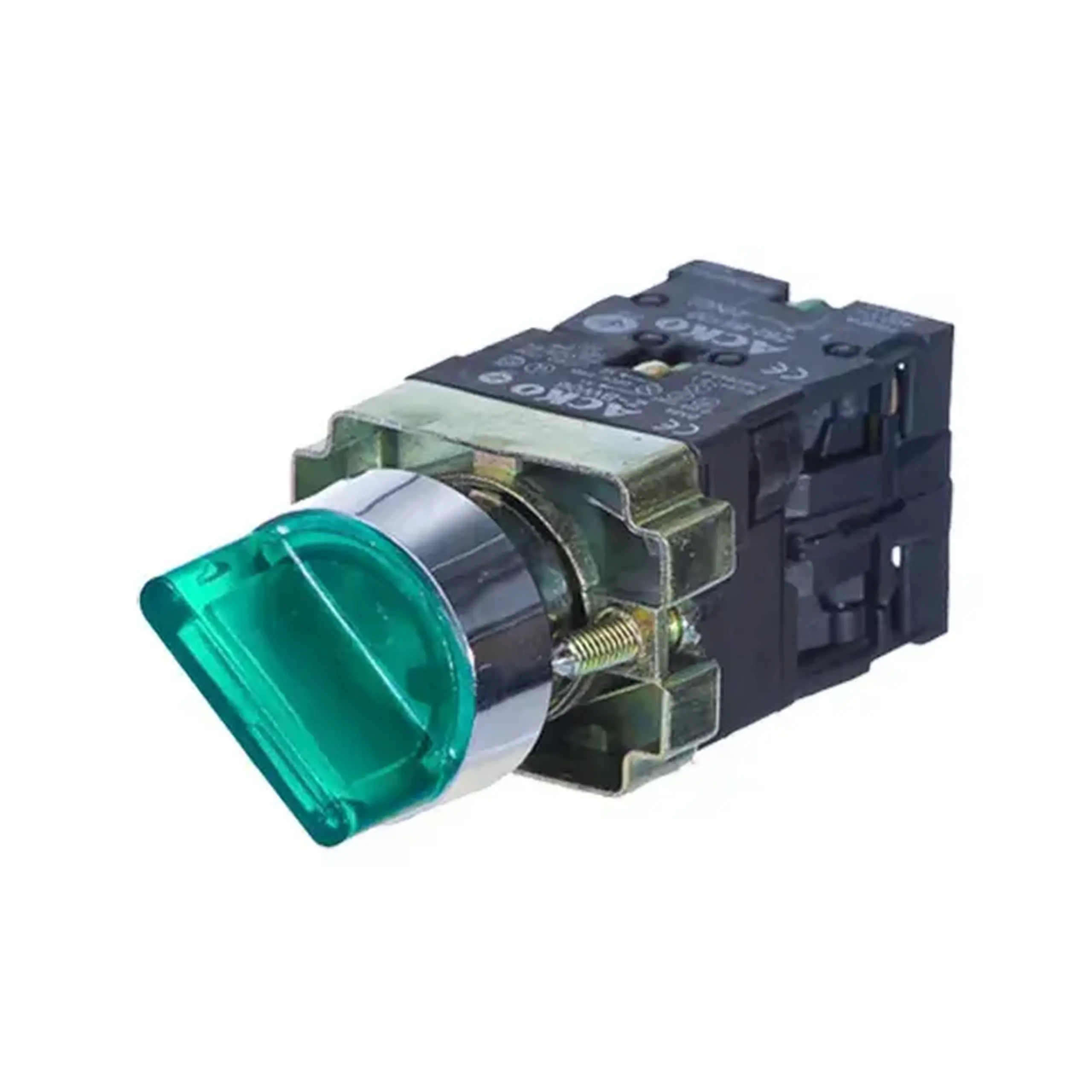 Întrerupător KASAN XB2BK3365 3P 230 V 10 A IP66 verde