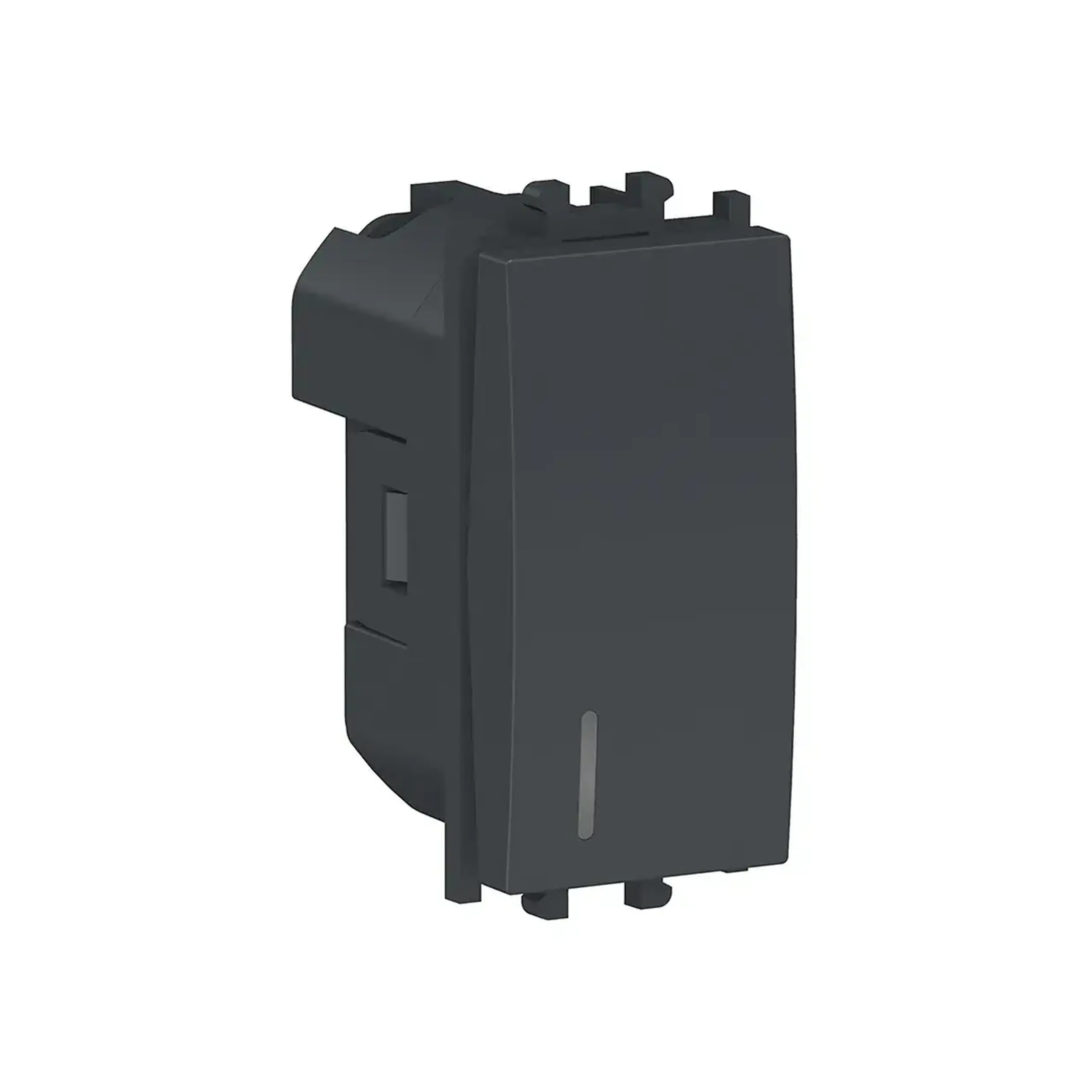 Întrerupător cu indicator easy Styl 16 A 250 V negru Schneider-Electric