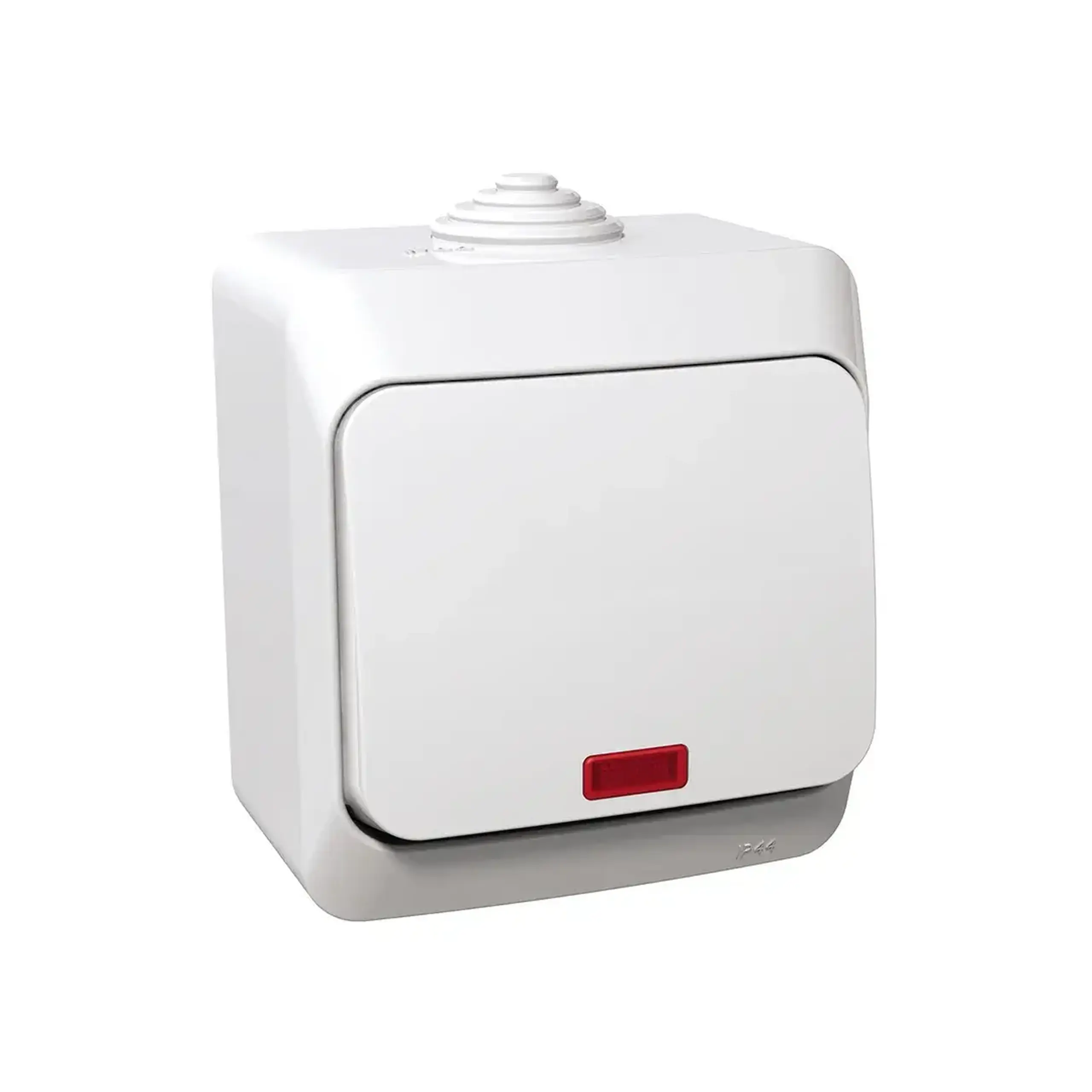 Întrerupător cap-scară cedar Plus 10 A 250 V alb Schneider-Electric - Tip cu indicator