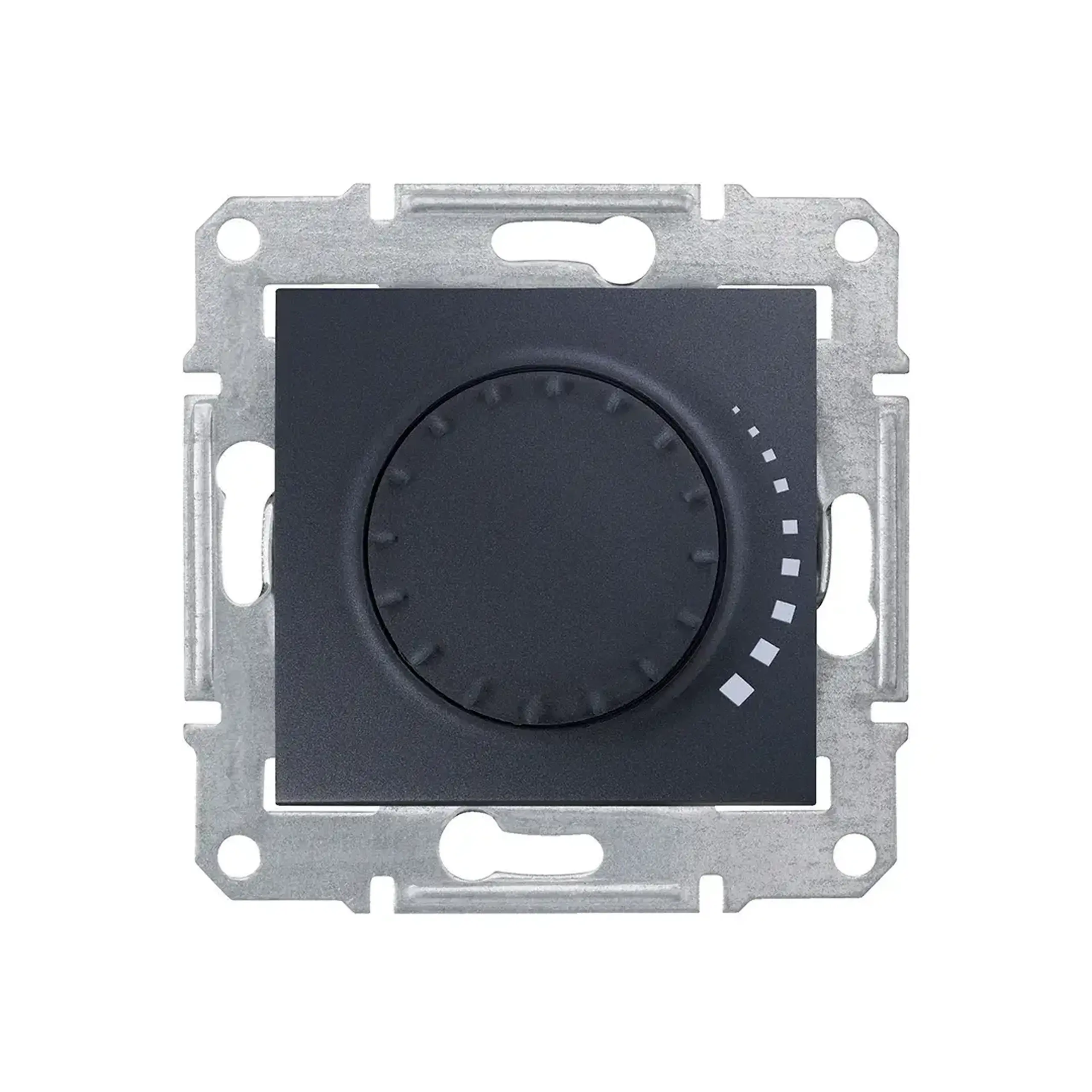 Întrerupător variator de tensiune SEDNA 10 A 230 V grafit Schneider-Electric - Dimensiuni (L x W x H x Ø) 71 x 71 x 47.5 mm