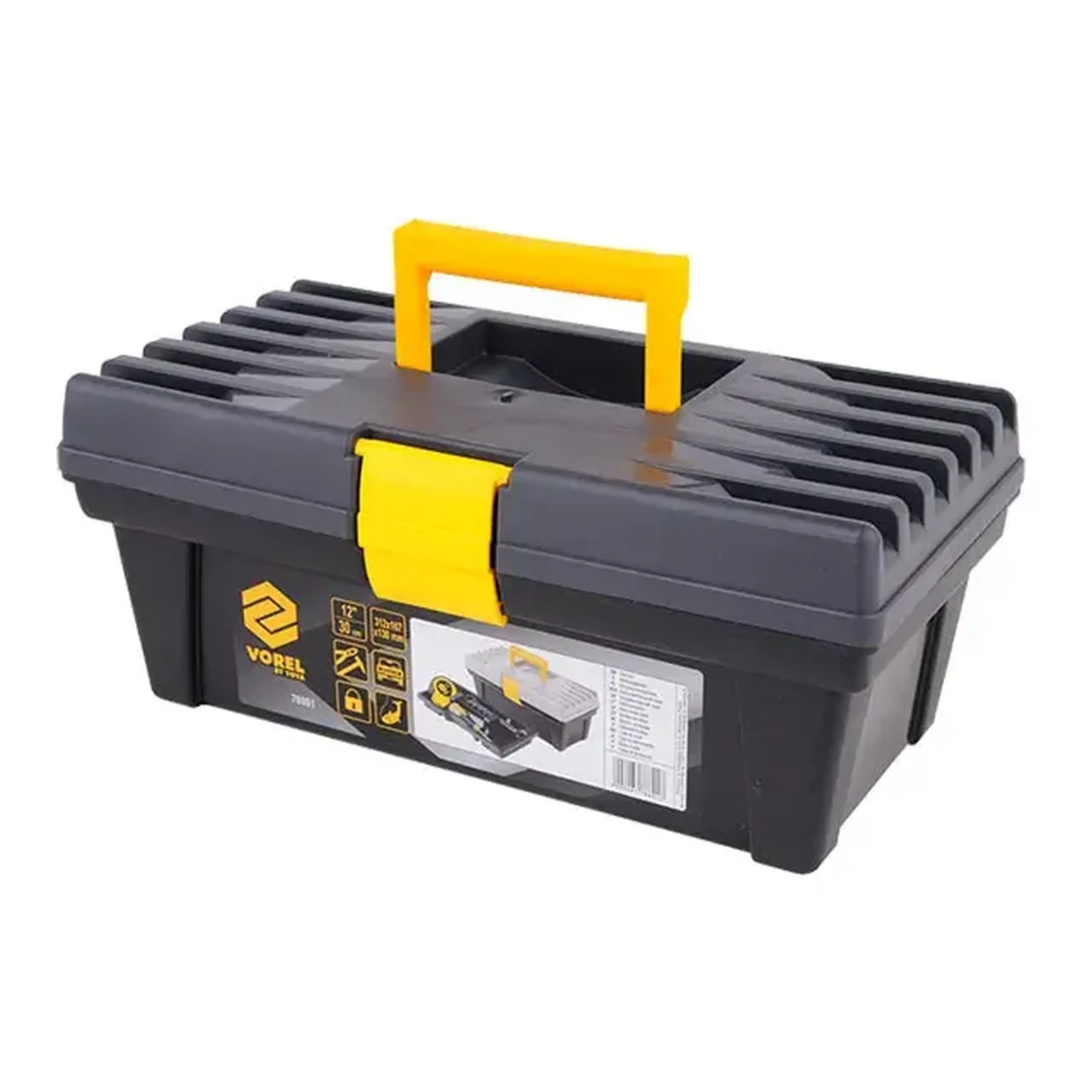 Ladă pentru instrumente 12" plastic Vorel