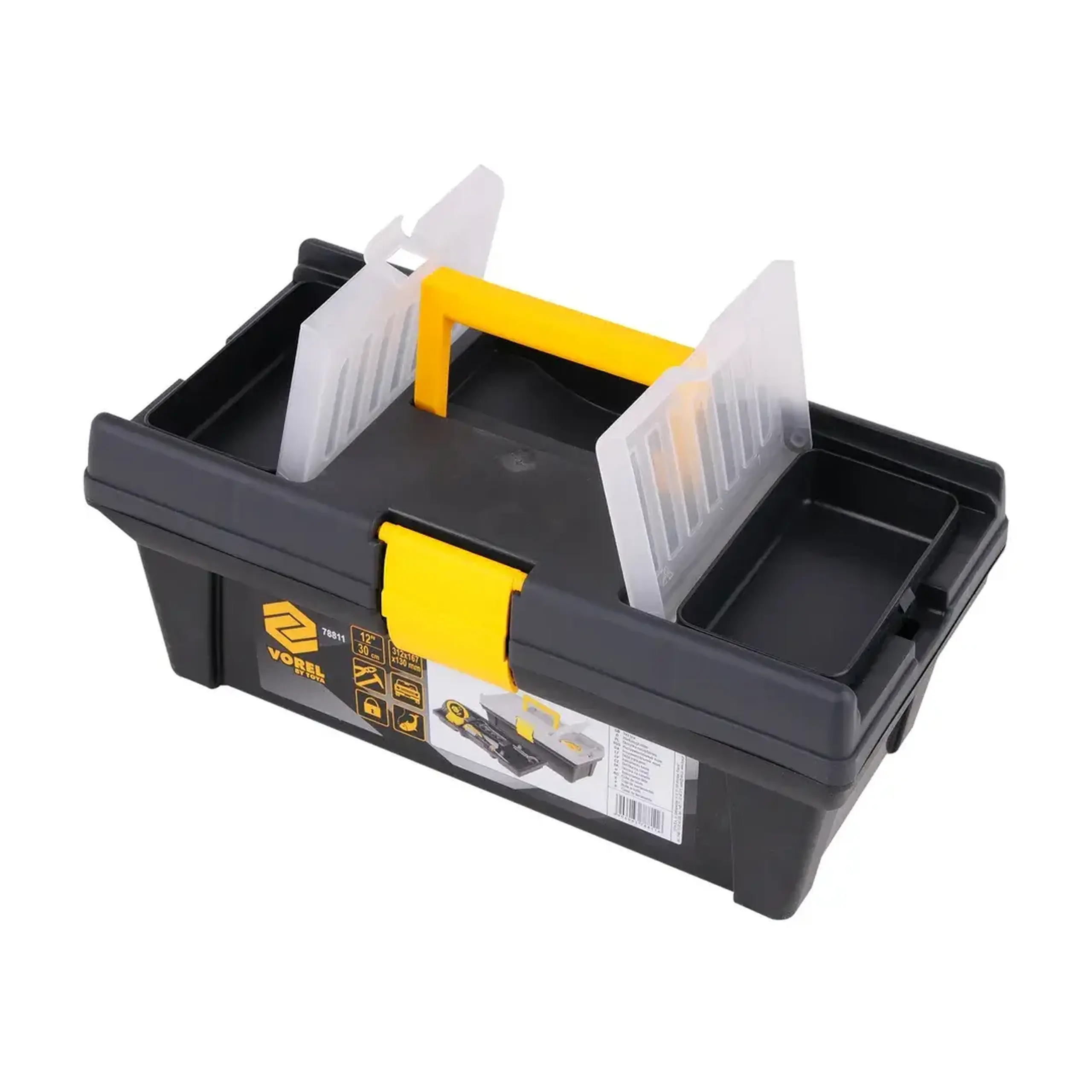 Ladă pentru instrumente 12" plastic Vorel