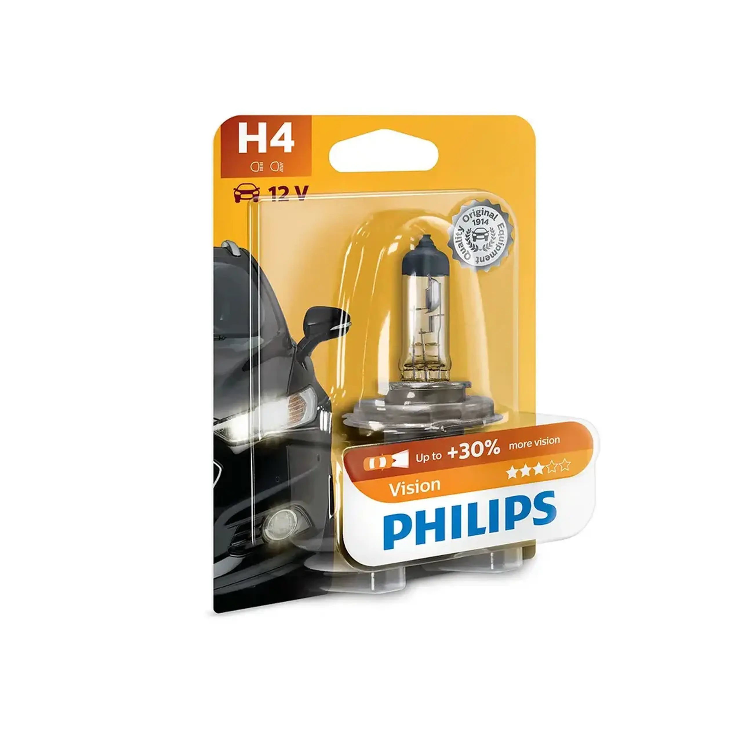 Bec auto H4 12342PRB1 60/55 W P43t-38 1815 lm 3200 K 12 V Philips