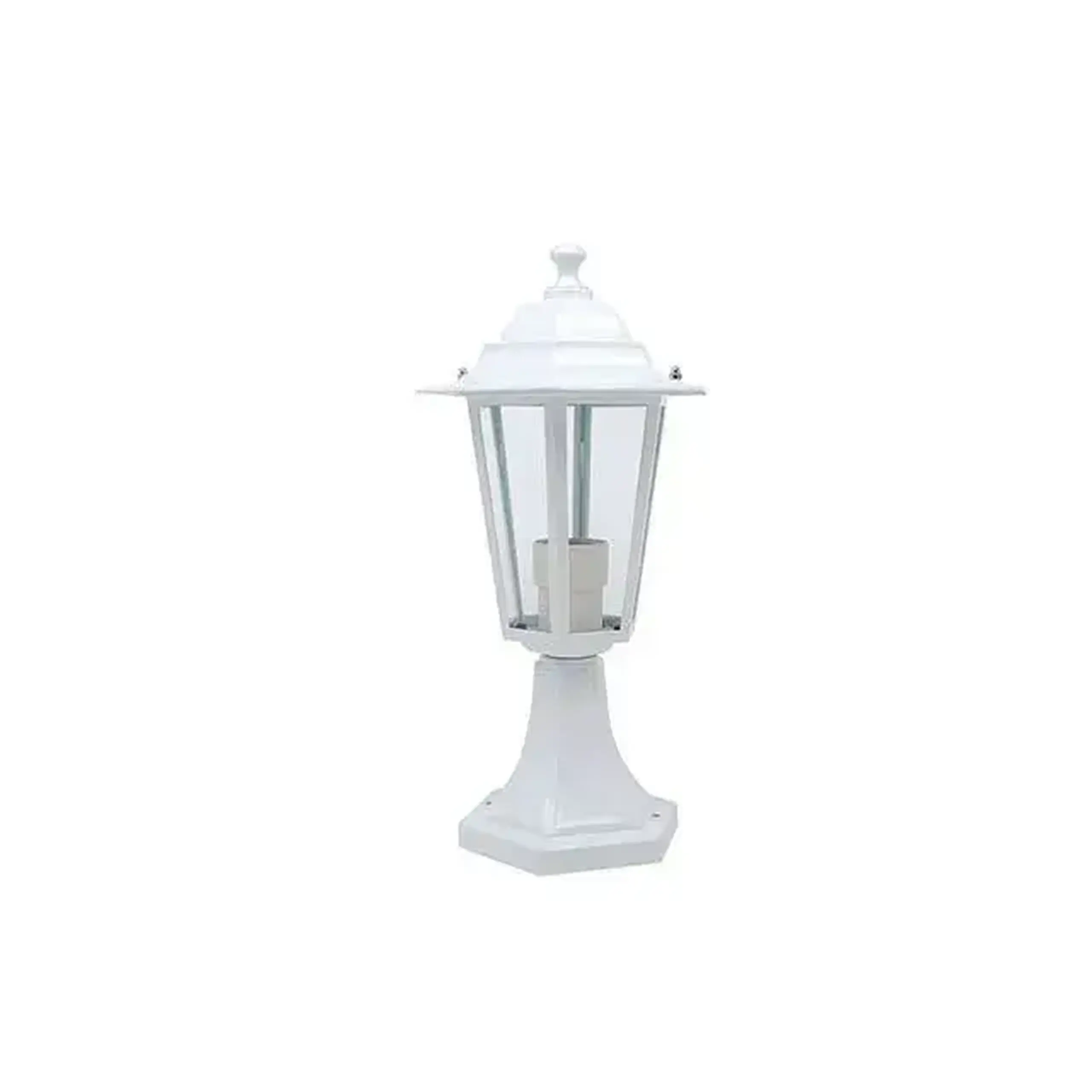 Felinar de grădină HL271 60 W E27 220 - 240 V IP44 Horoz - Culoare Alb