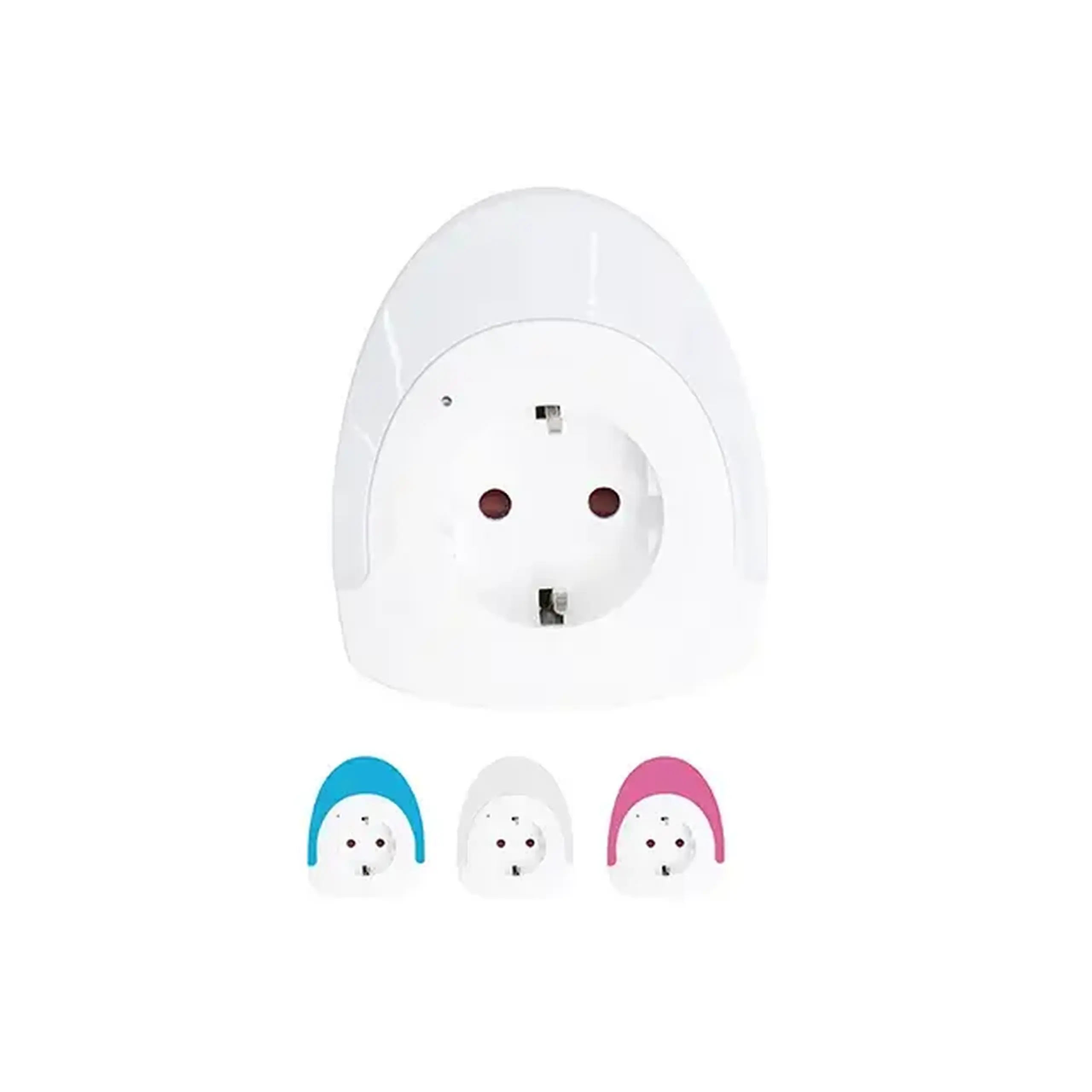 Lampă de noapte led cu priză Elmos 4.5 W 220 - 240 V - Dimensiuni (L x W x H x Ø) 75 x 91 x 76 mm