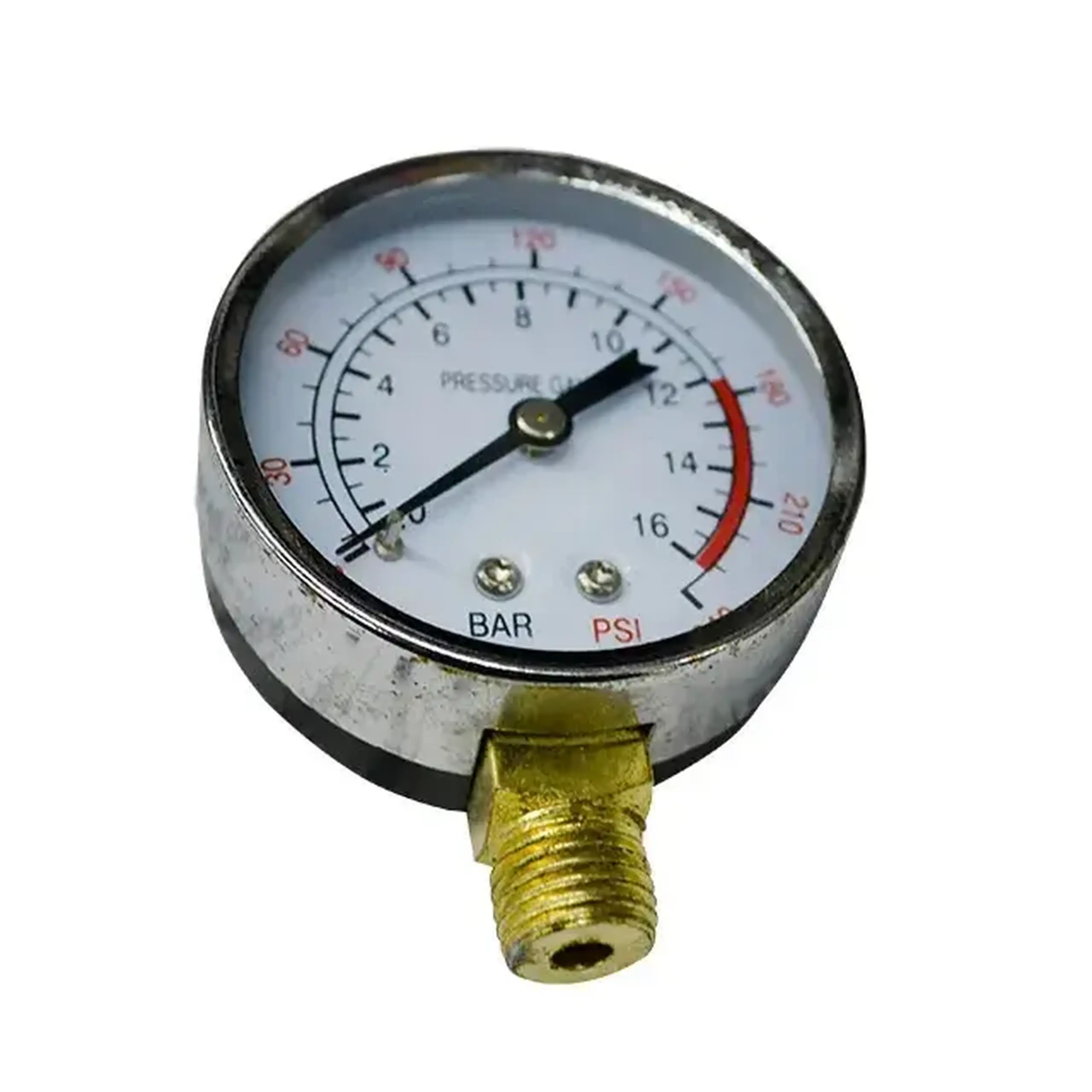 Manometru de presiune 50 mm 0-12 bar WIXO - Presiune 0-16 bar