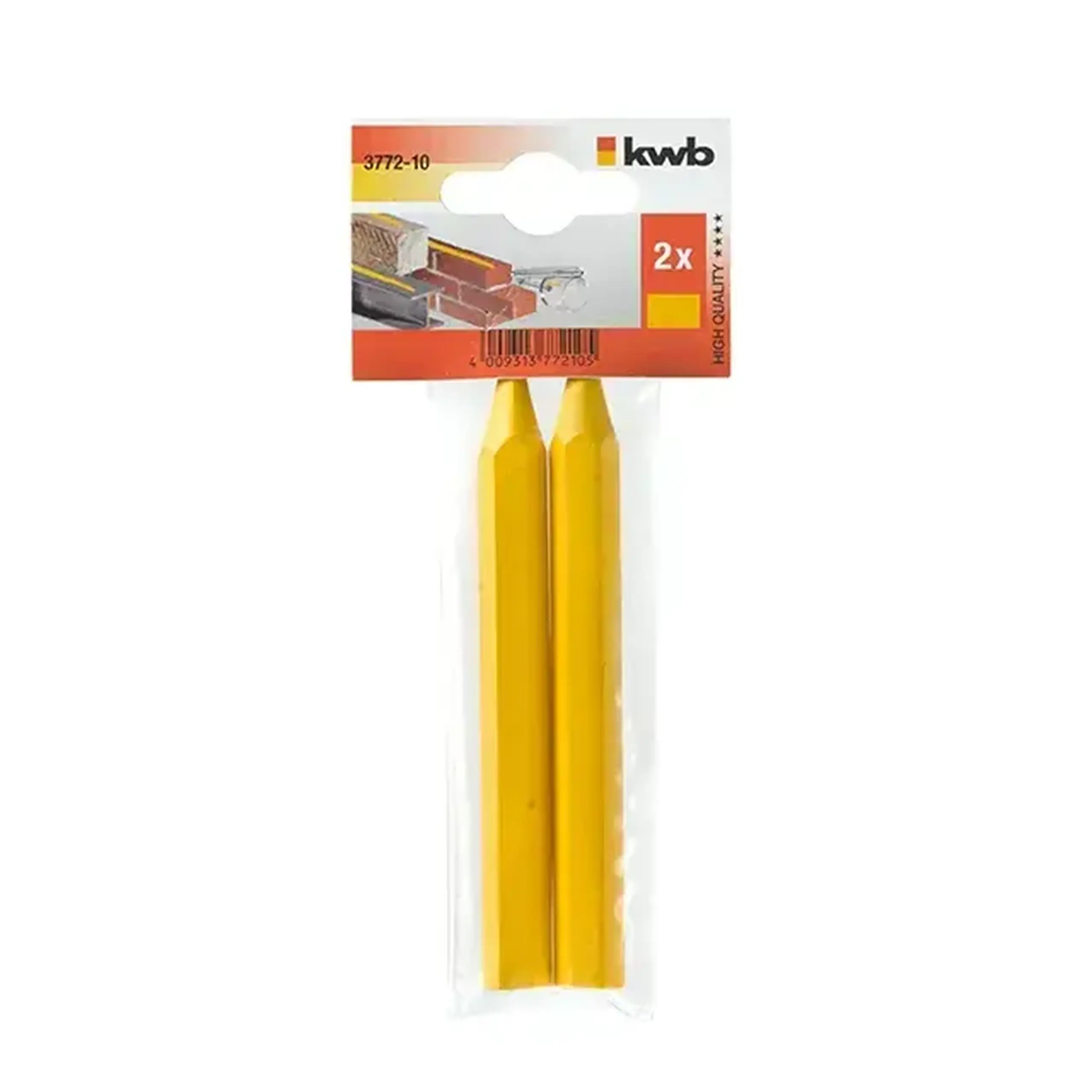 Set 2 Marker cretă KWB 377210 galben