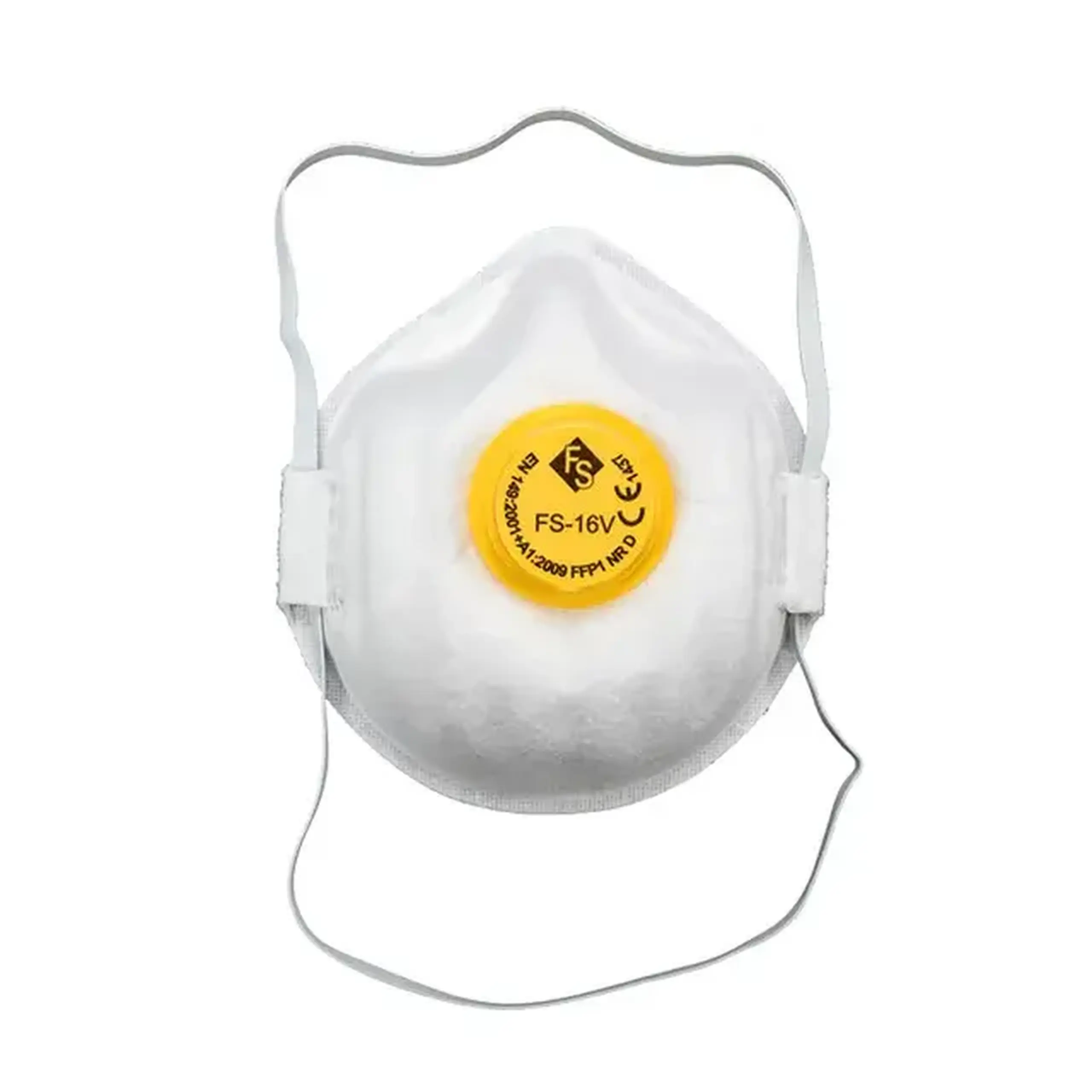 Respirator cu valvă Vorel 74541 alb