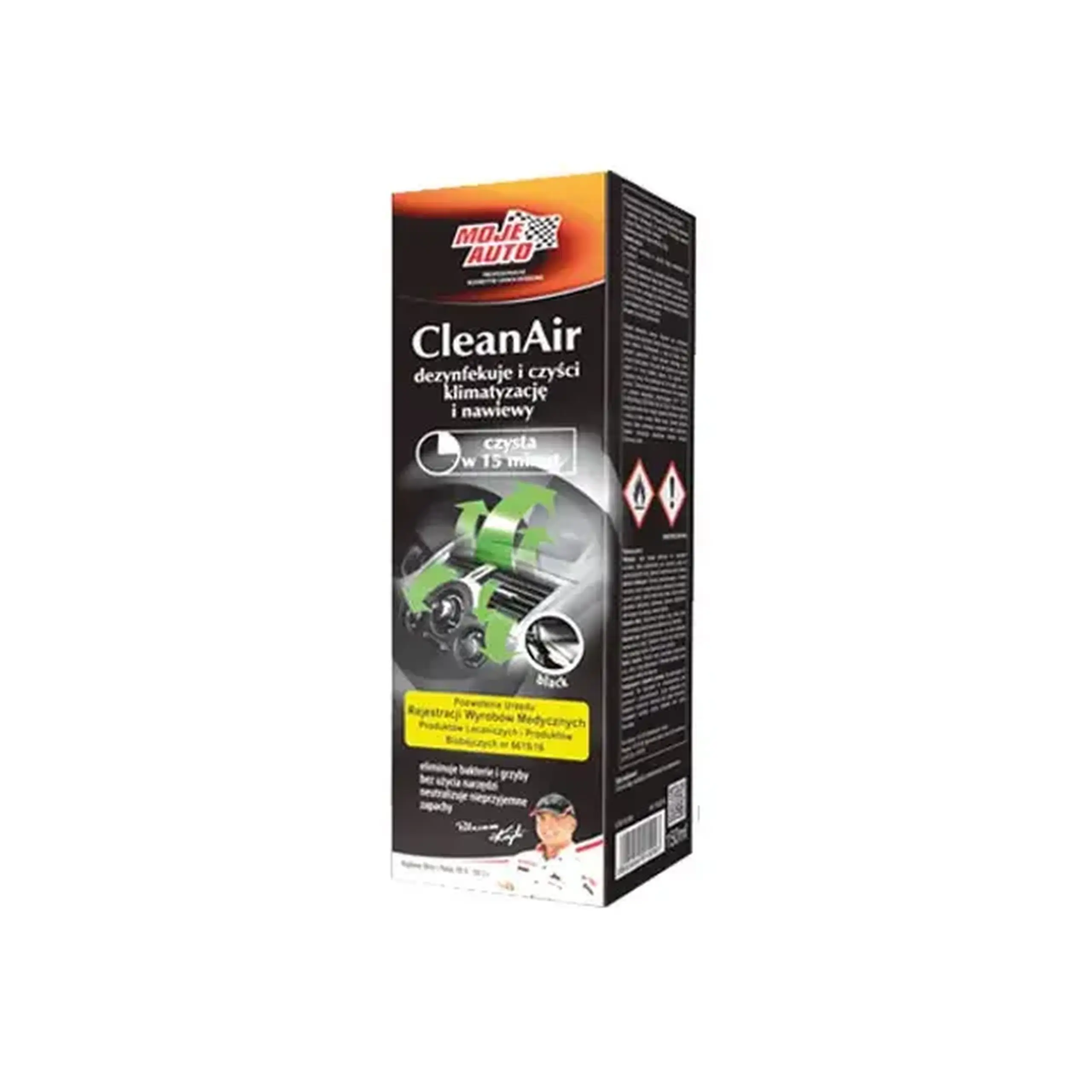 Curățător pentru sistem de venitlare MOJE AUTO 150 ml