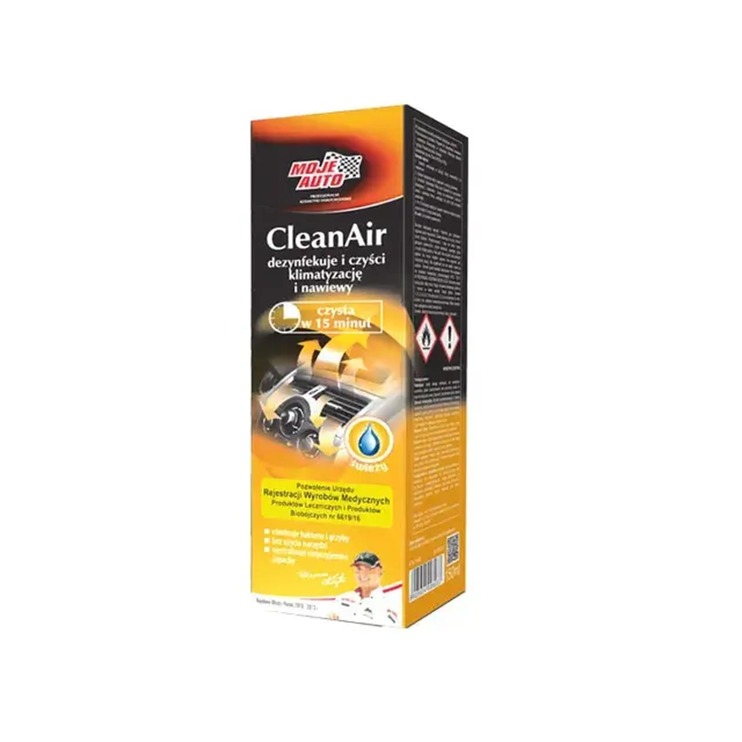 Curățător pentru sistem de venitlare MOJE AUTO 19-092 150 ml