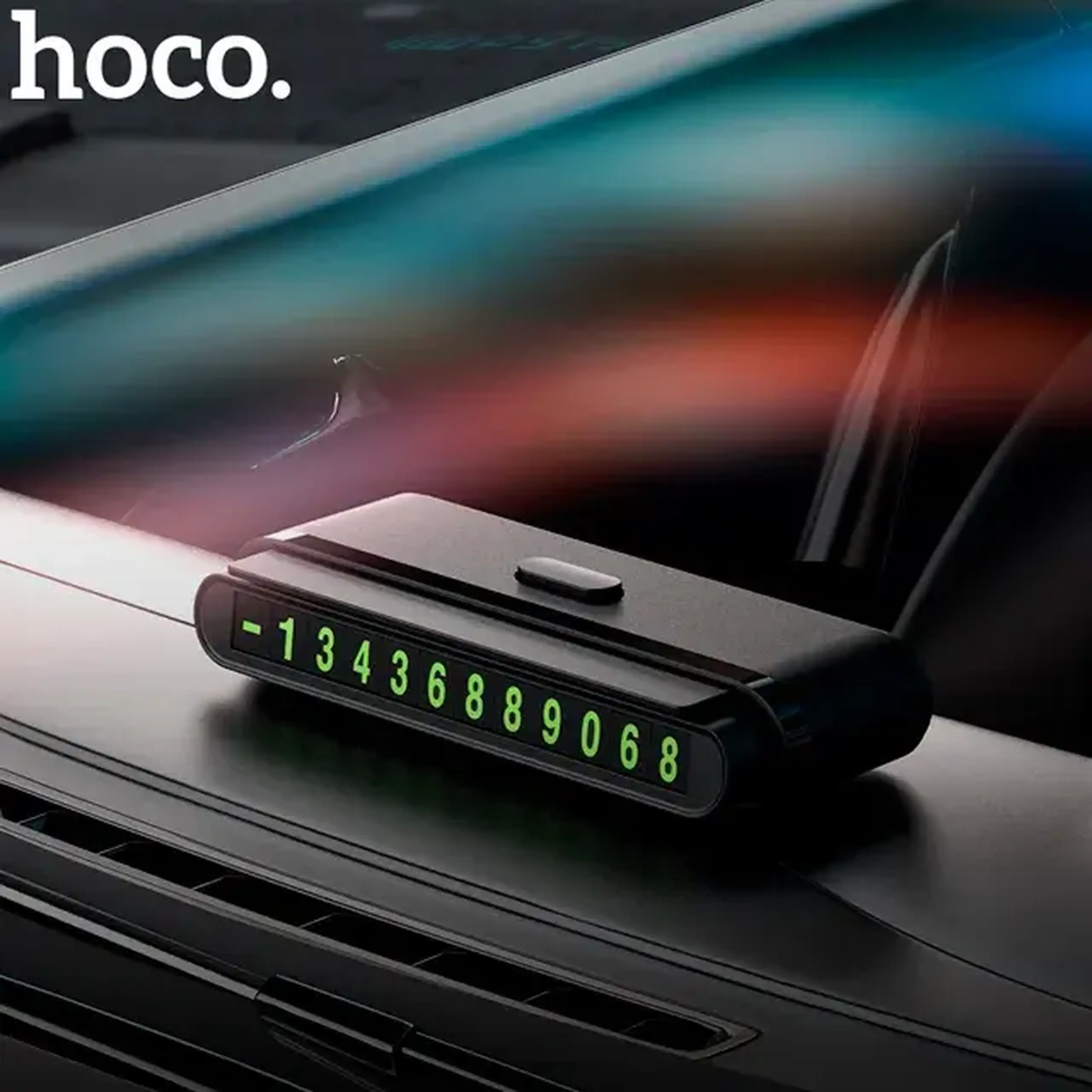 Număr de telefon pentru parbriz Hoco CPH19