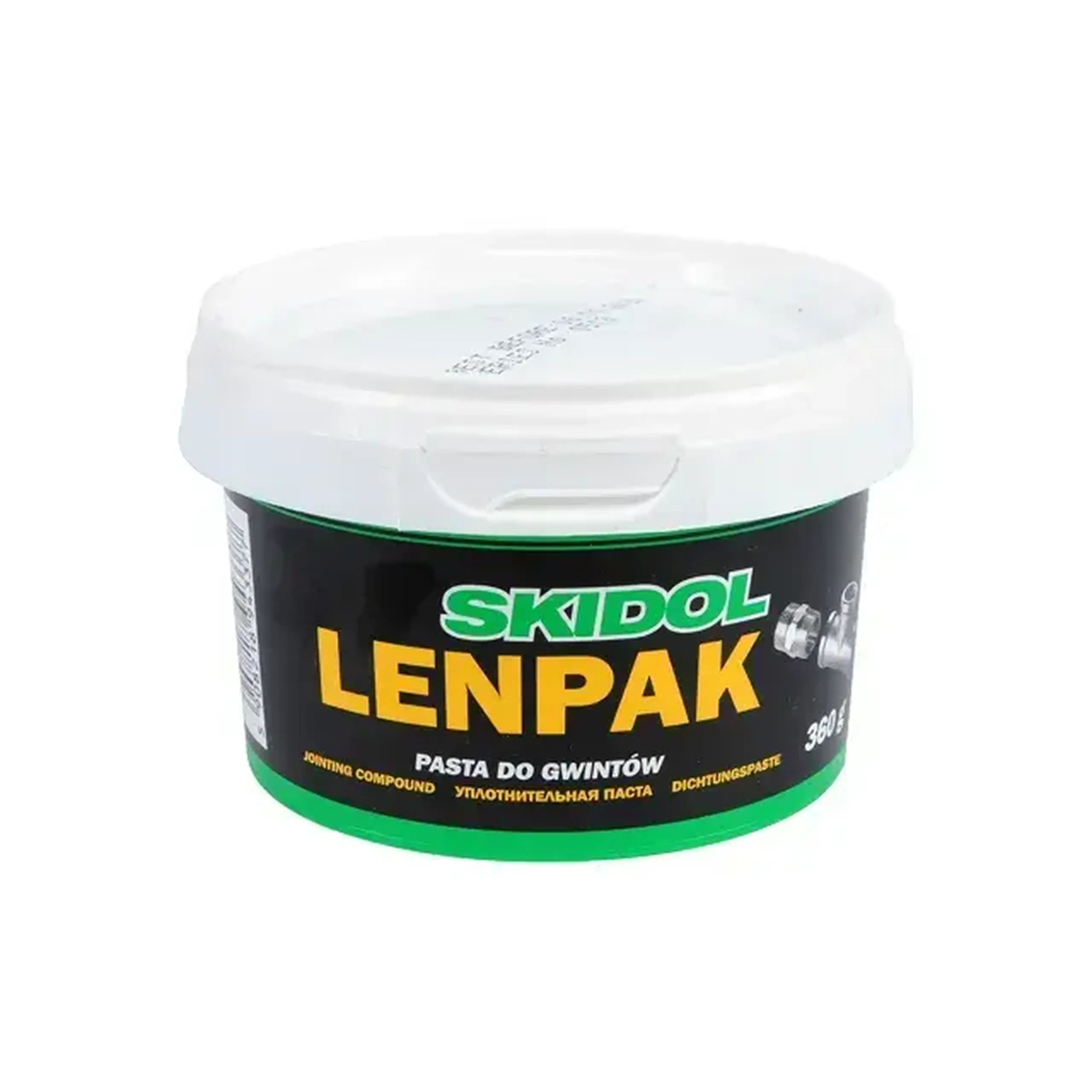 Pastă pentru etanșarea filetelor Skidol Lenpak 250 g - Greutatea 360 gr