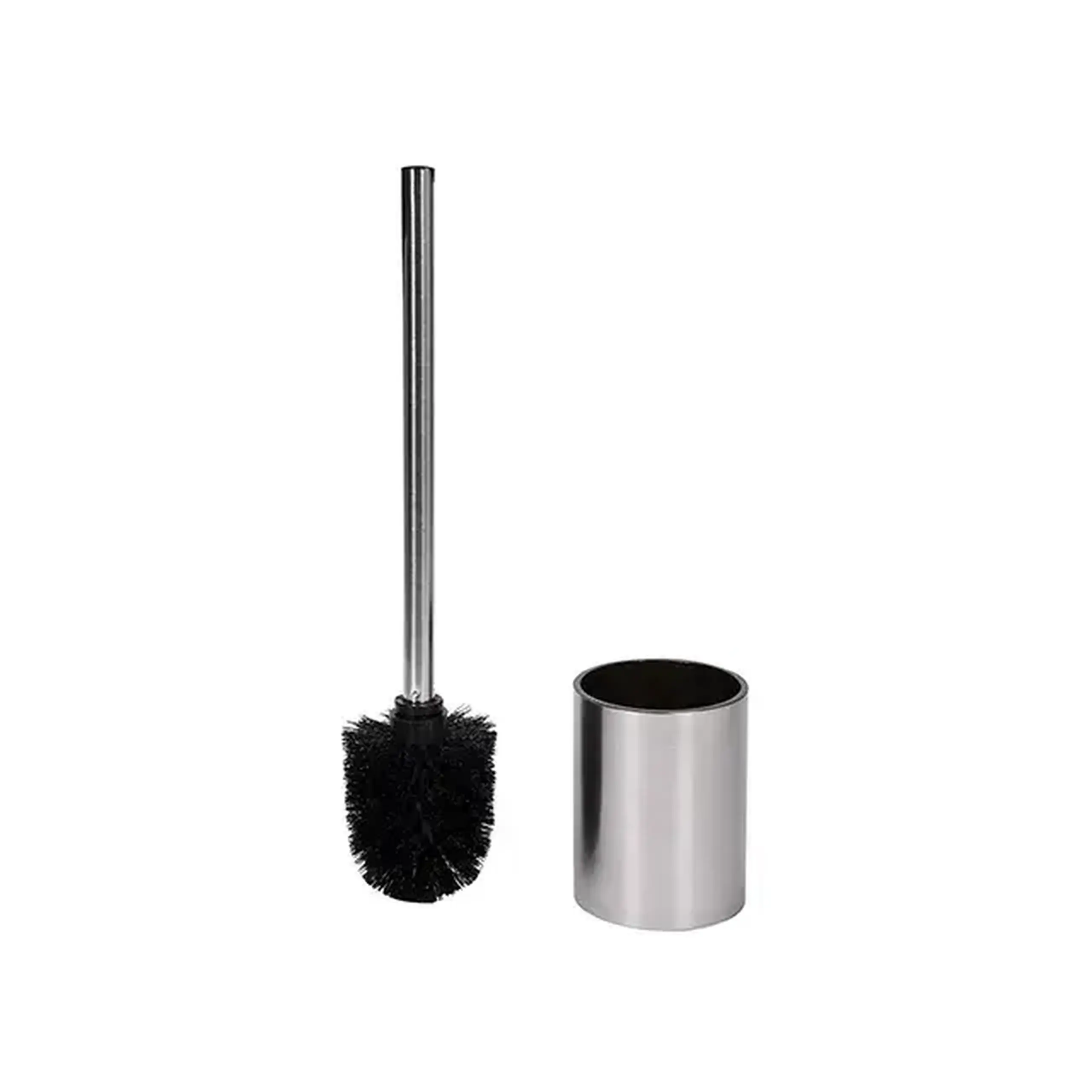 Perie WC NICKEL plastic Fala