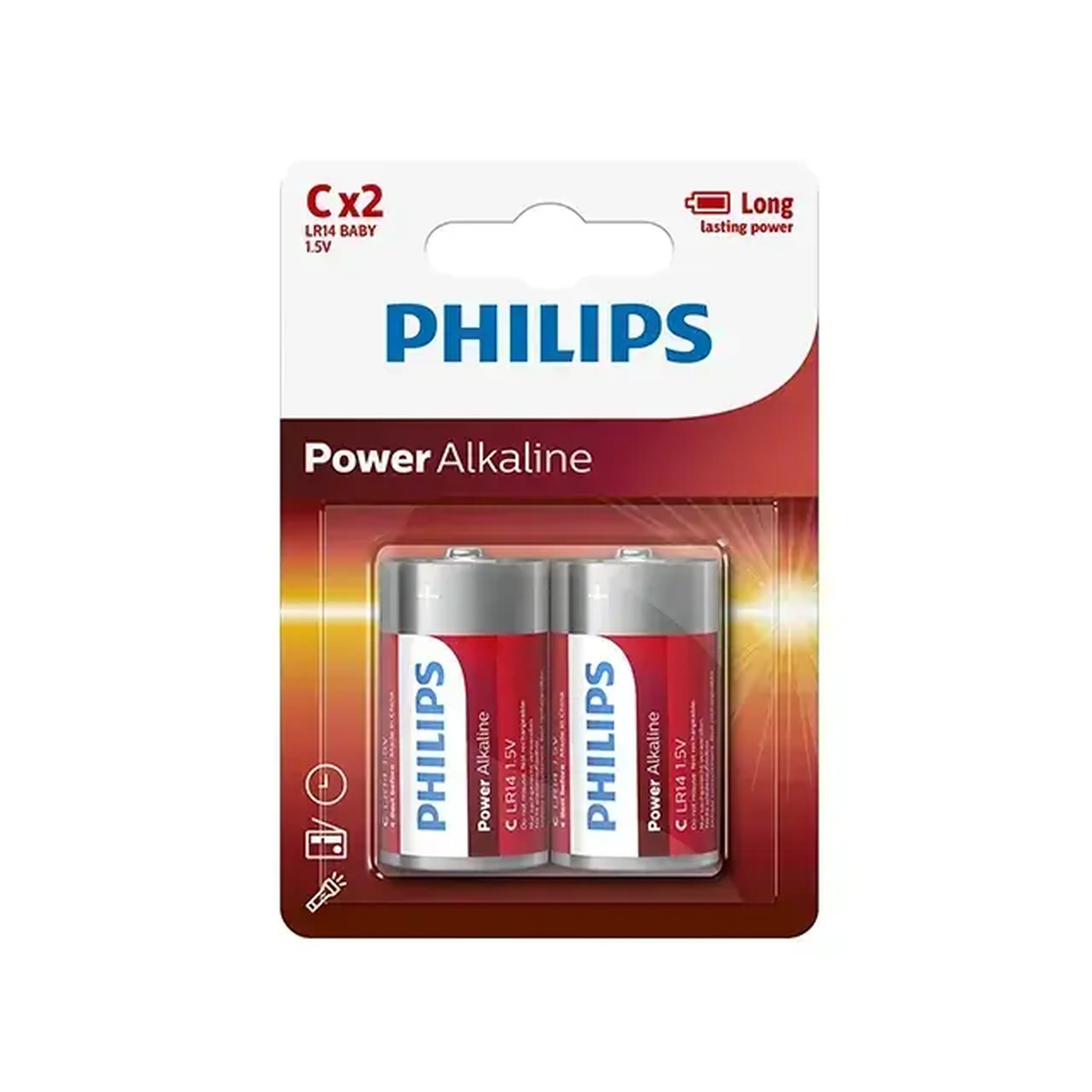 Pile electrice Philips LR14/ C POWERLIFE 1.5 V