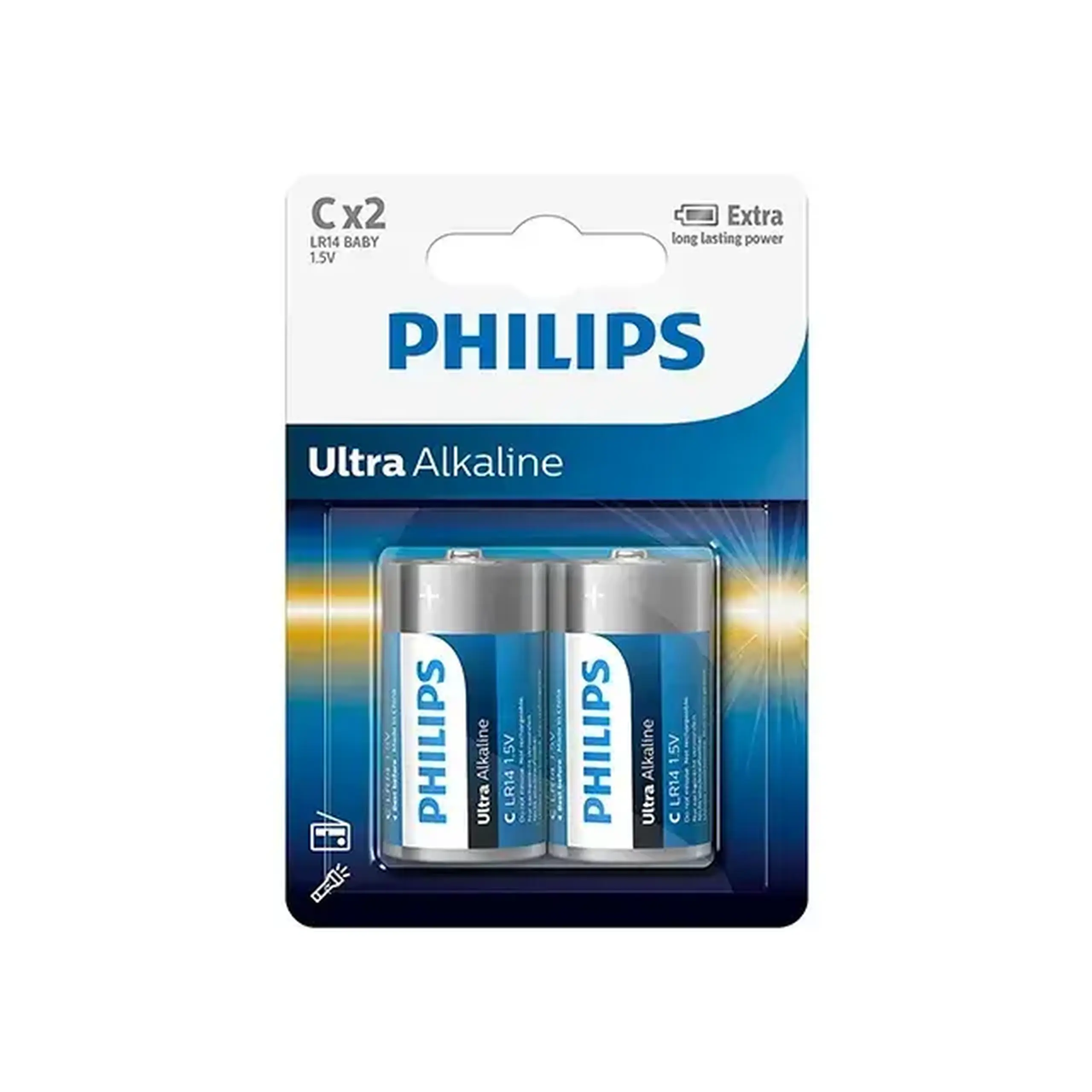 Pile electrice Philips LR14/ C ULTRA 1.5 V