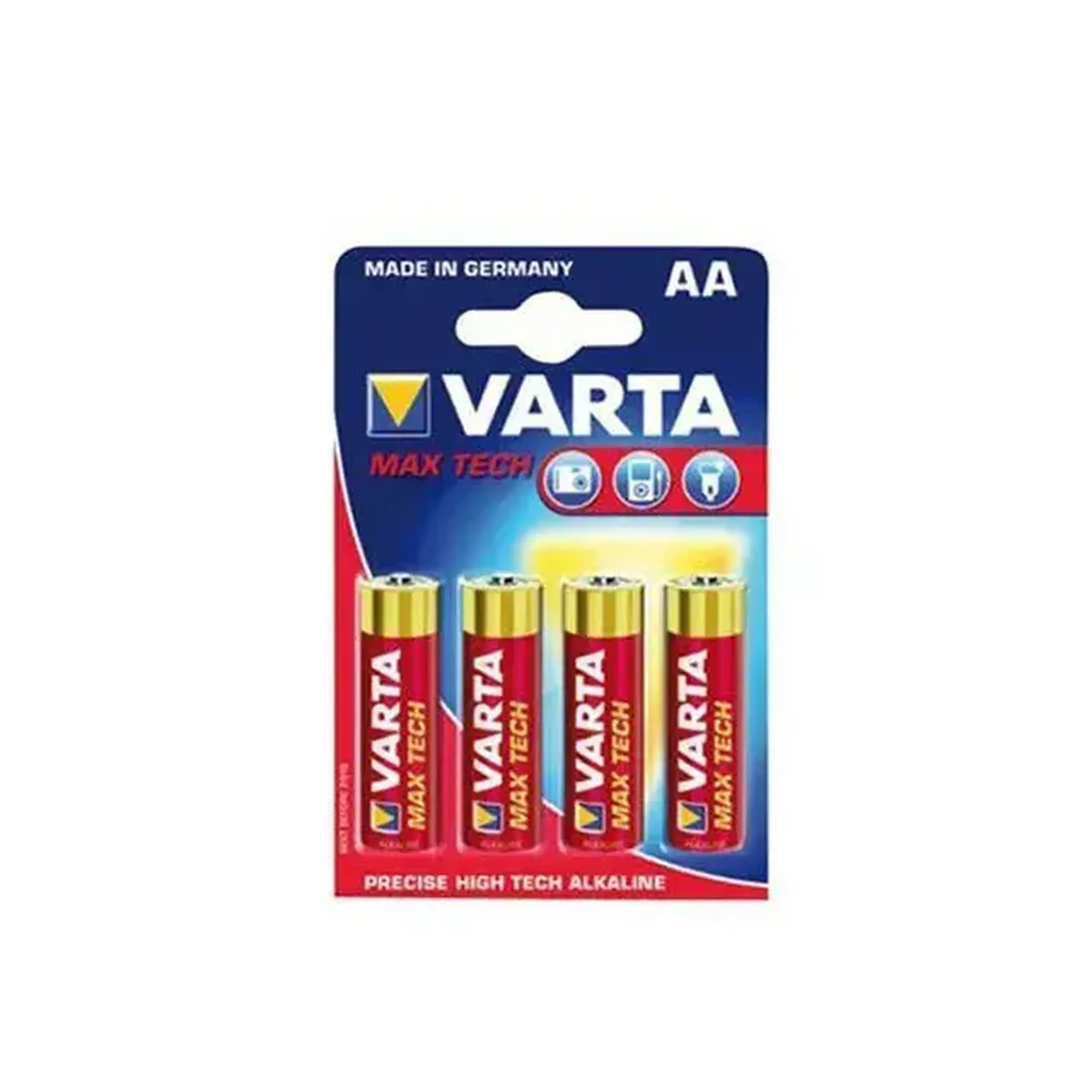 Pile electrice 4 buc Varta MAXI-TECH LR06 AA