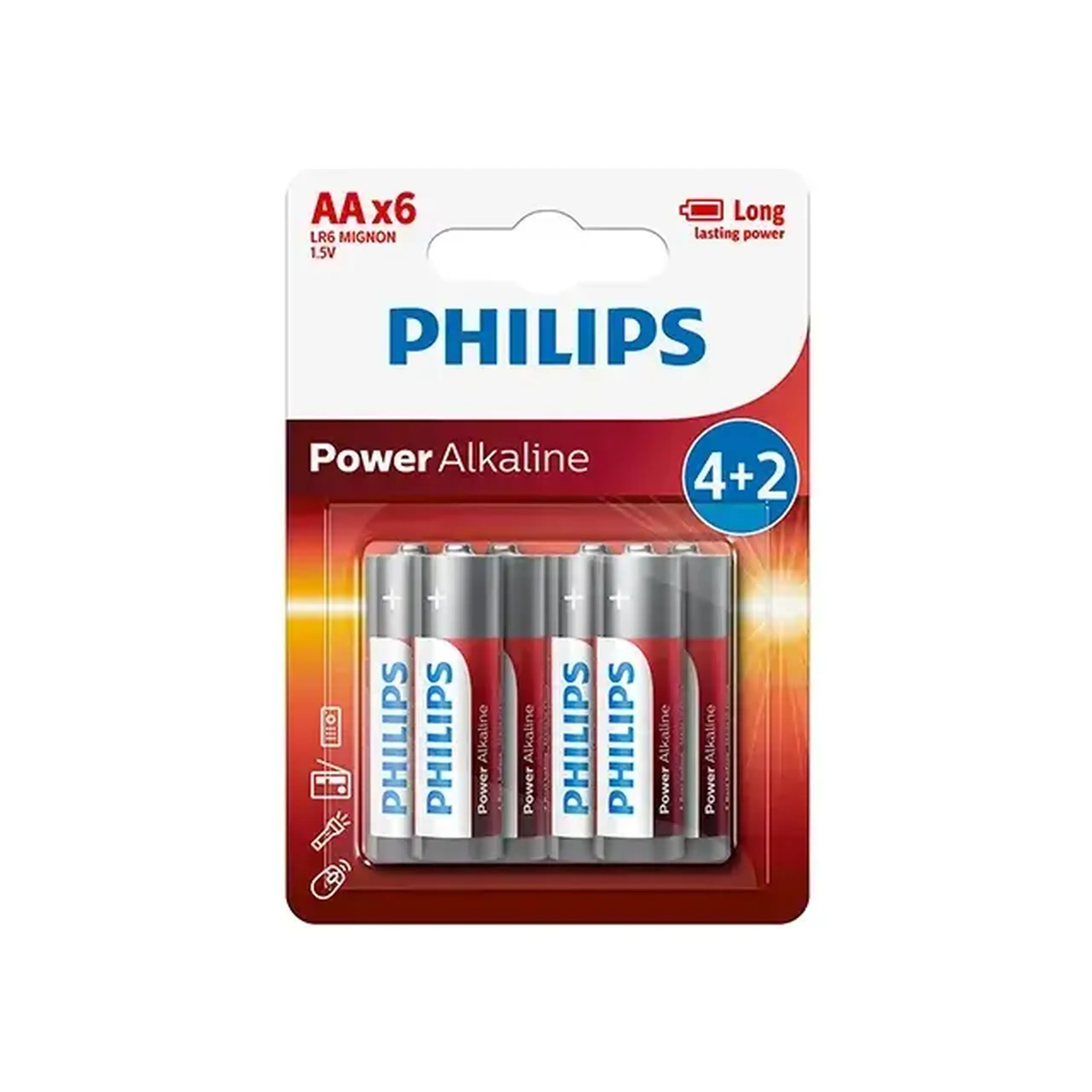 Pile electrice Philips LR6P6BP 1.5 V AA