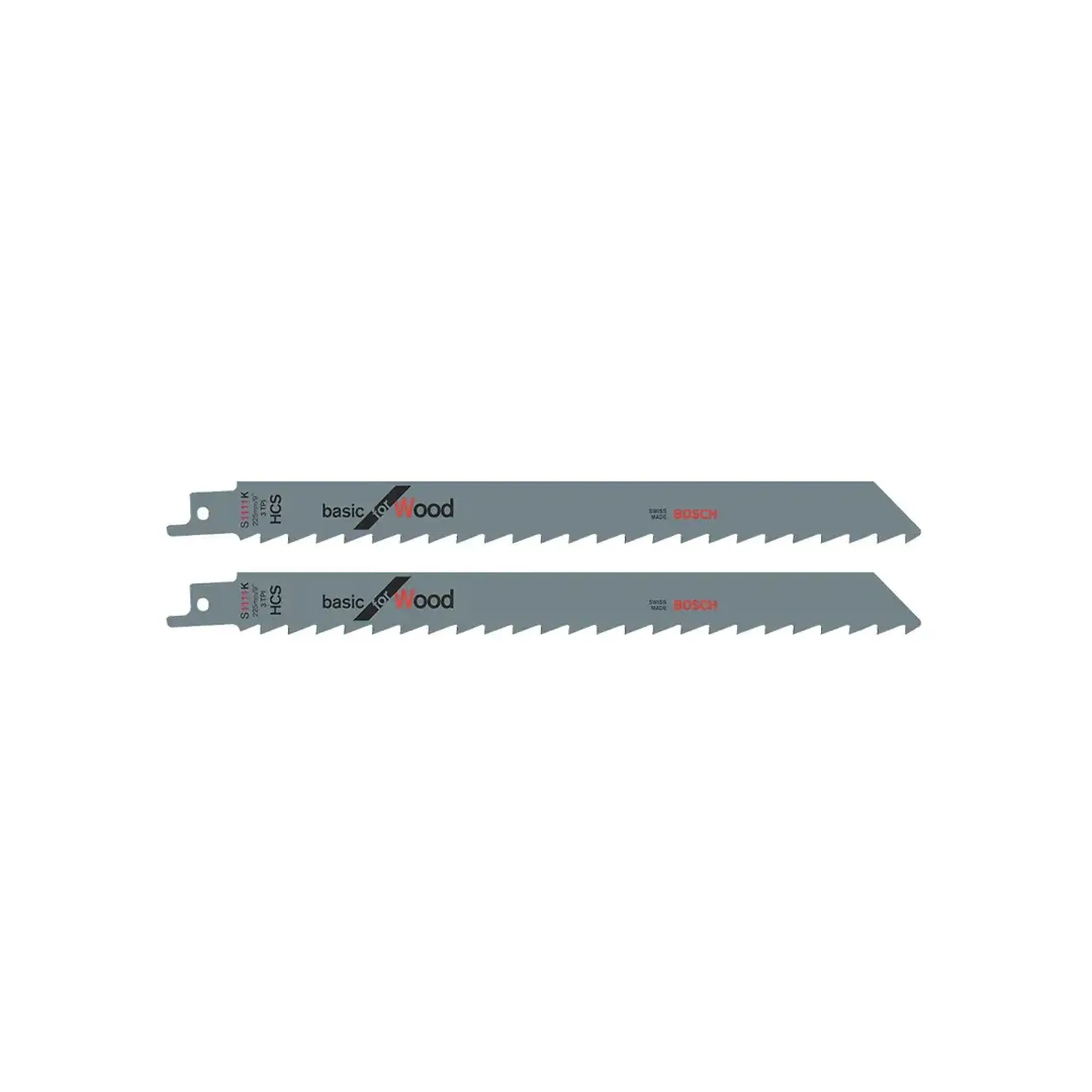 Set pânze pentru lemn pentru fierăstrău cu sabie S1111K 225 mm 2 buc. Bosch