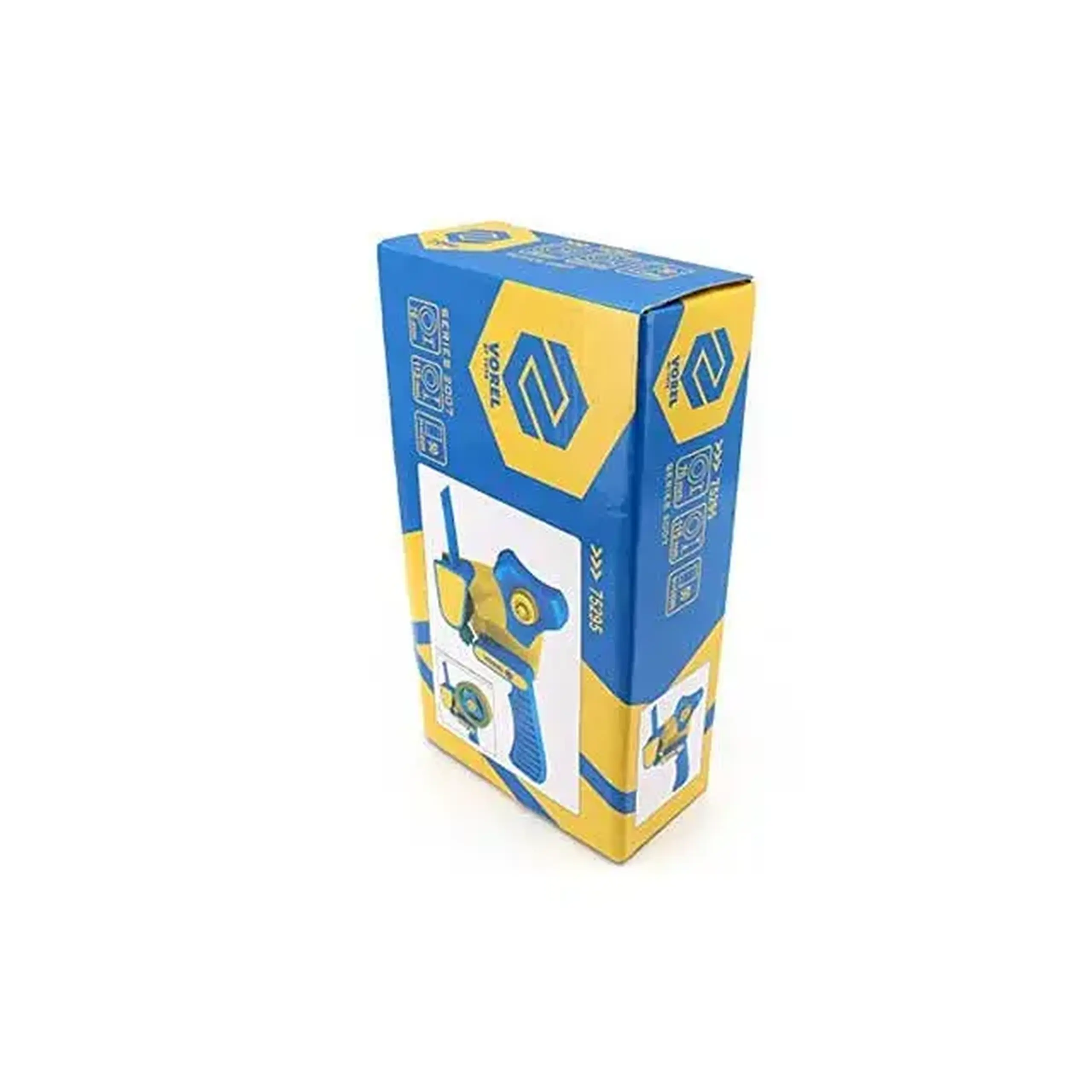 Pistol pentru bandă de împachetare Vorel 75295 albastru/Galben