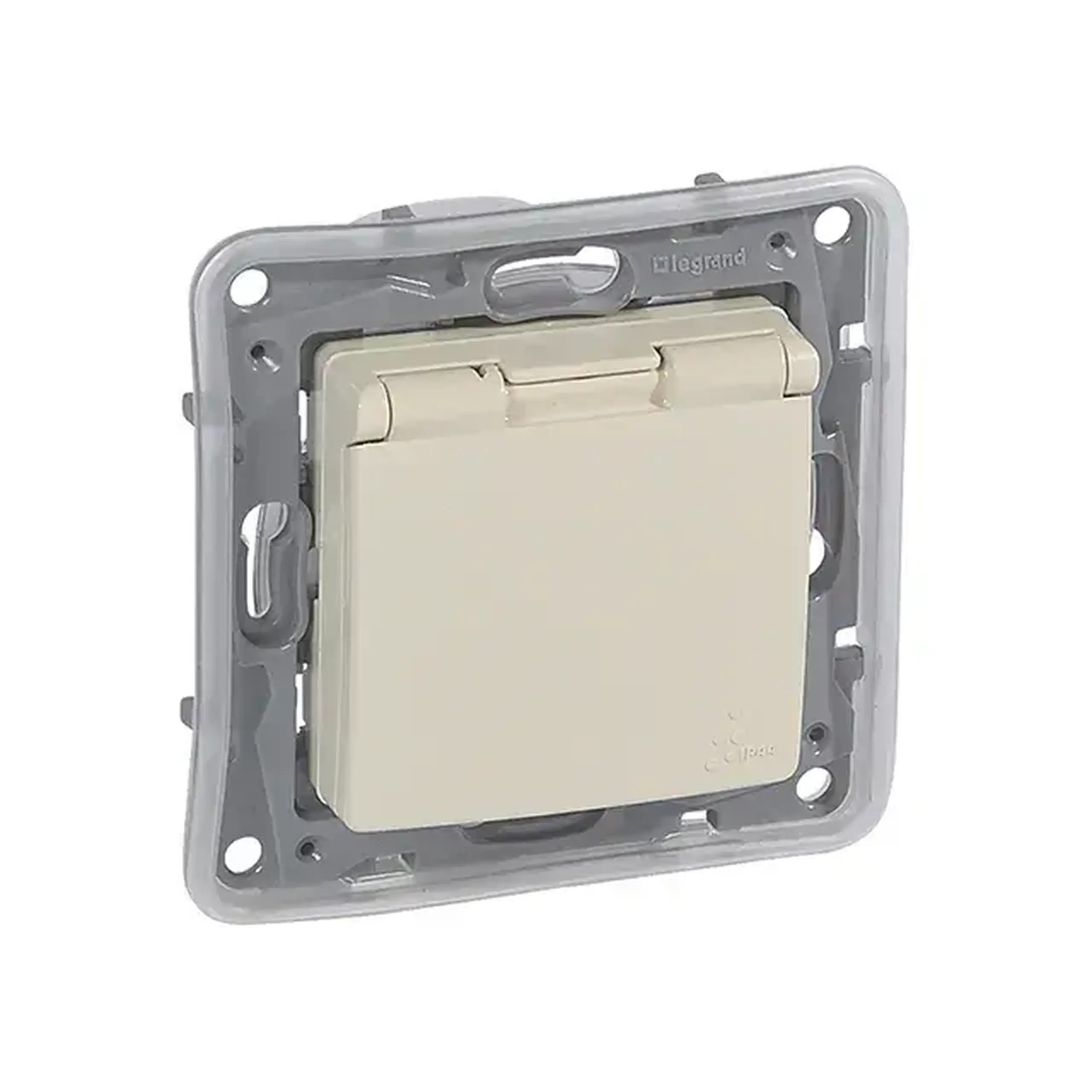 Priză cu capac NILOE 16 A 220 - 240 V bej LEGRAND