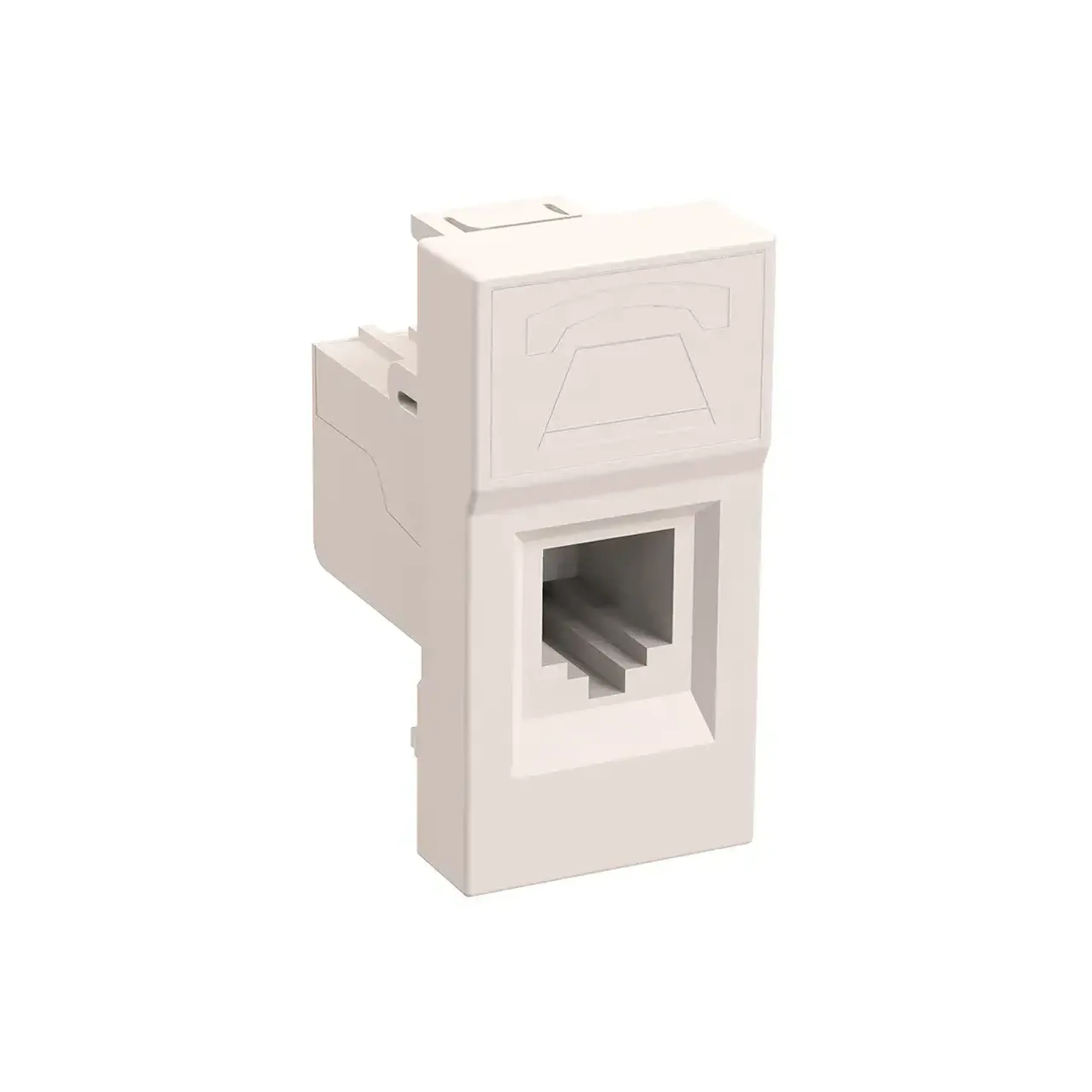 Priză modulară praimer 1.5 A 150 V alb IEK