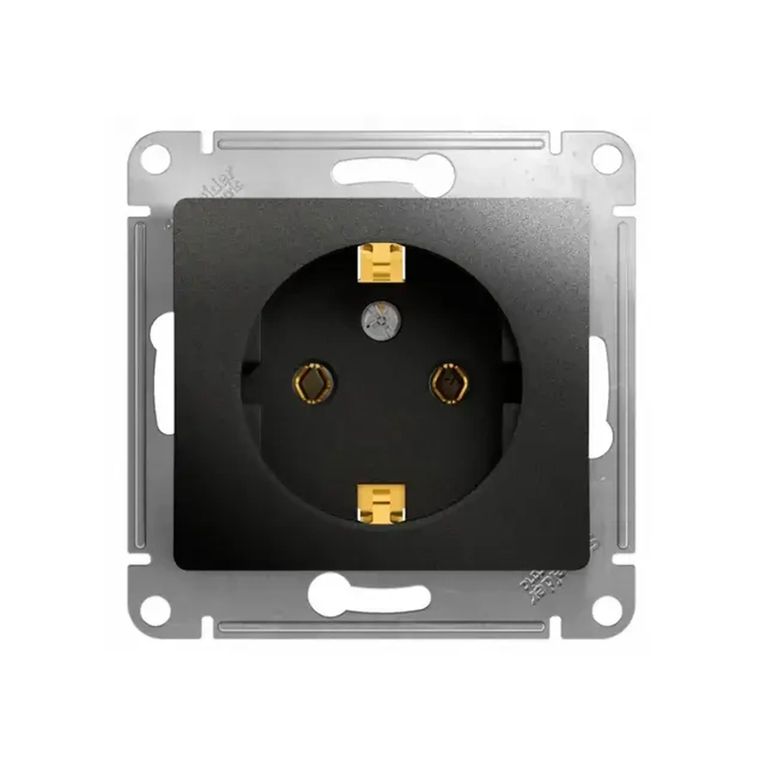 Priză cu împământare glossa 16 A 220 - 240 V antracit Schneider-Electric