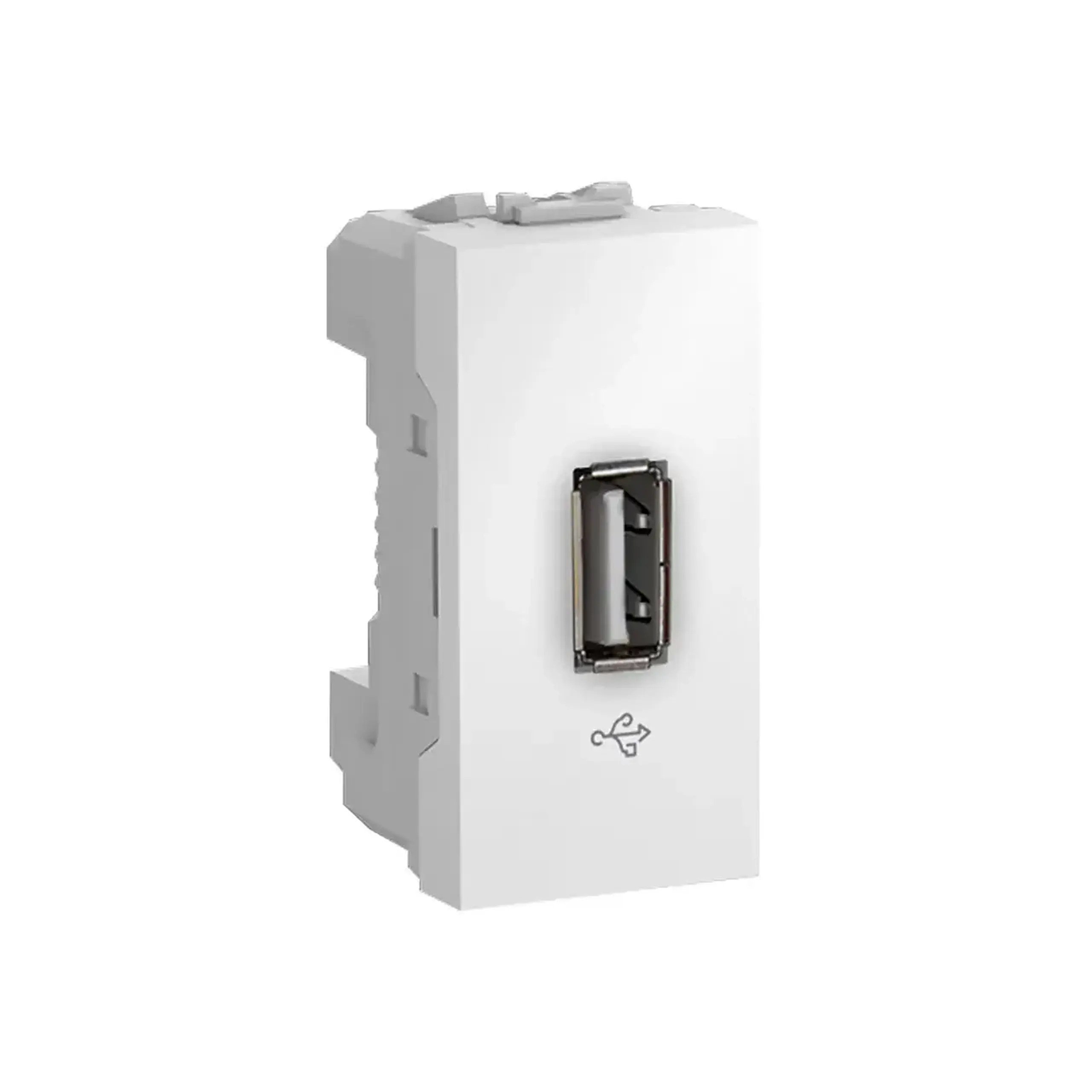 Priză USB UNICA 1 A 100 - 240 V alb Schneider-Electric